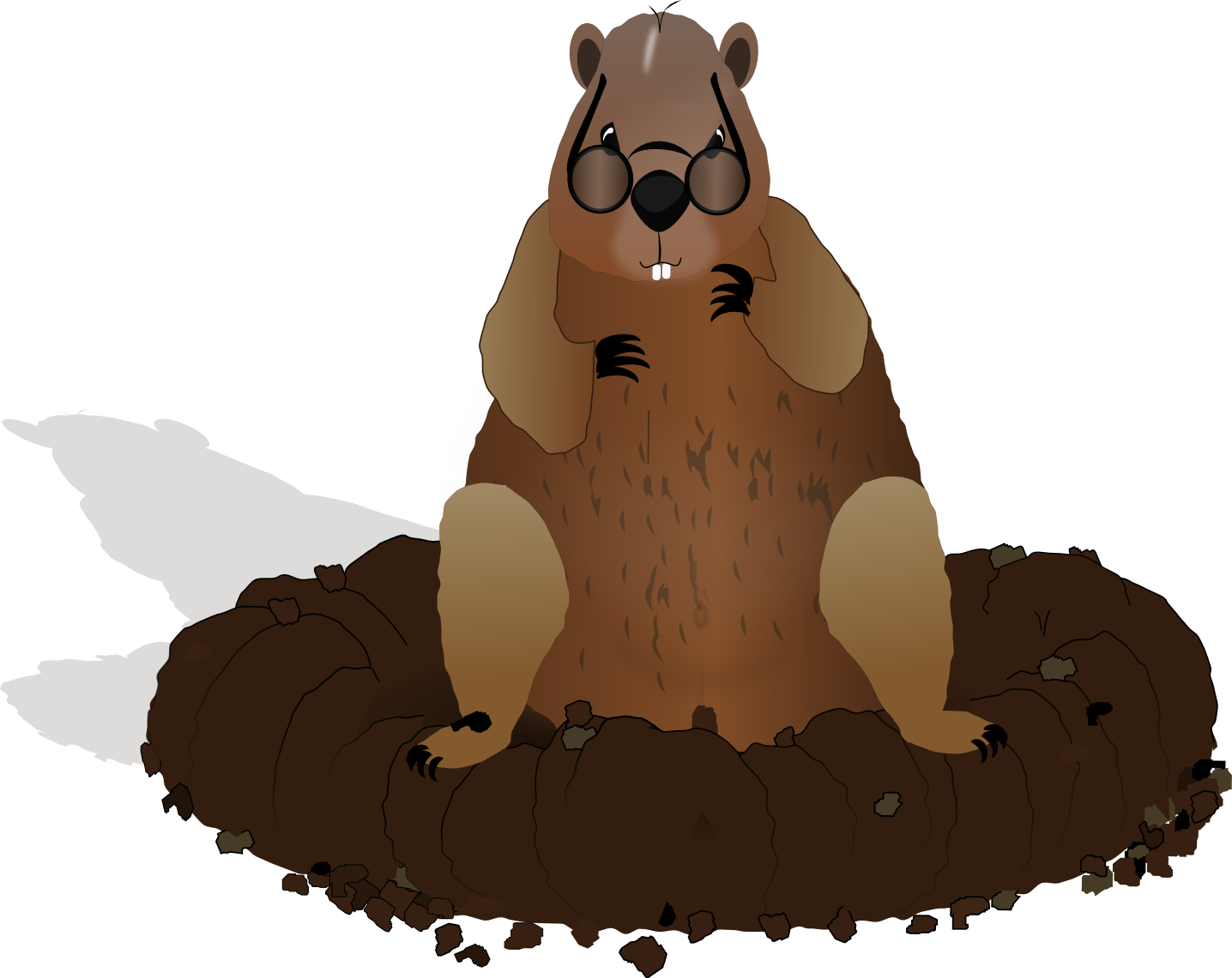 groundhog clip art png
