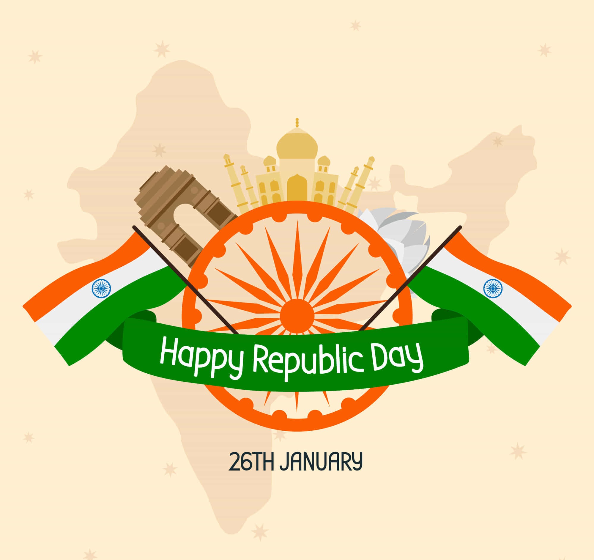 January Happy Republic Day 2022 Image Free Download