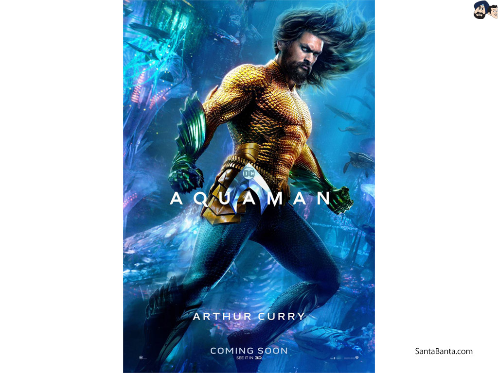 Poster of Aquaman ft. Arthur Curry