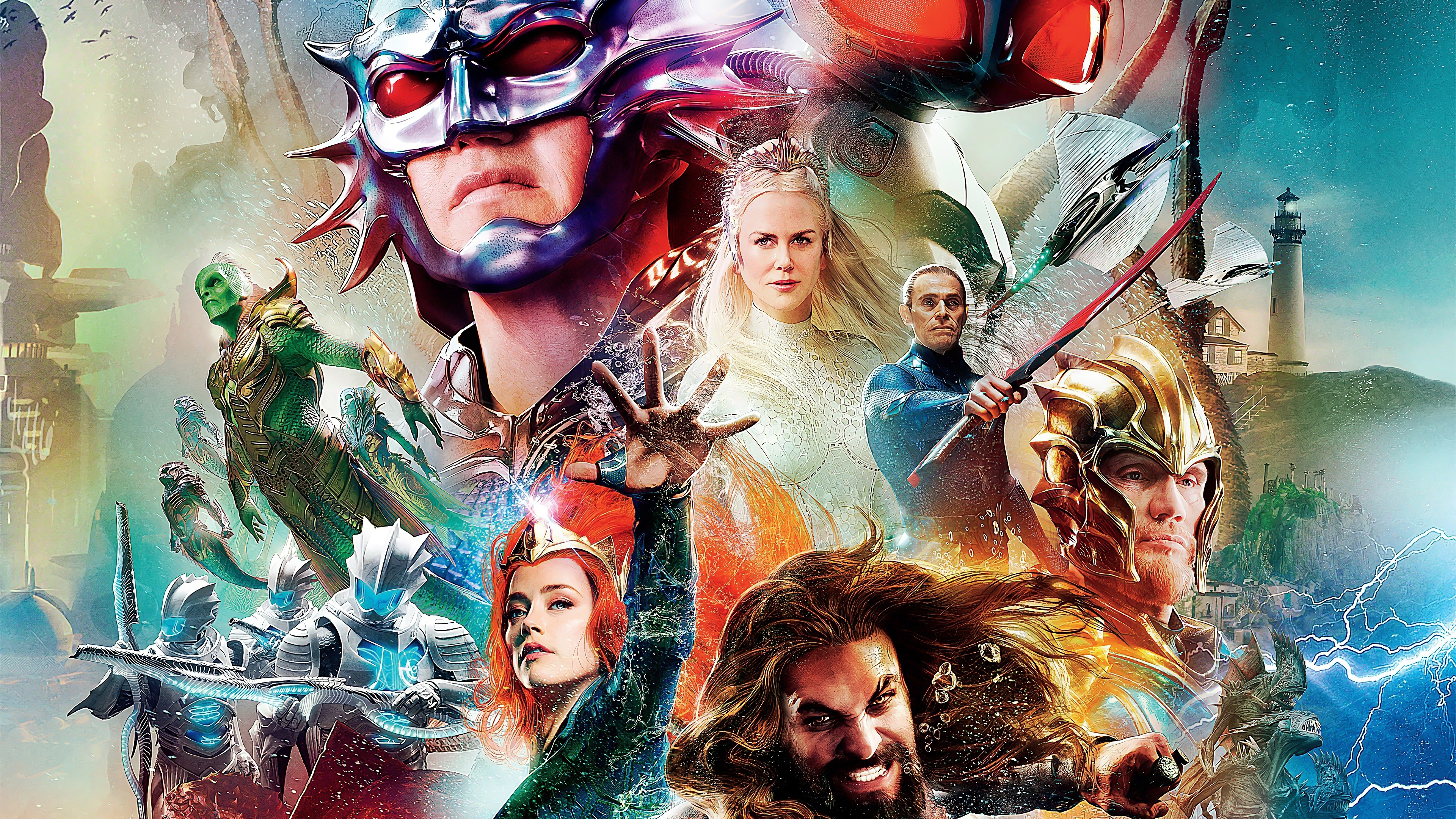 Aquaman (Movie 2018) 4K 8K HD Wallpaper