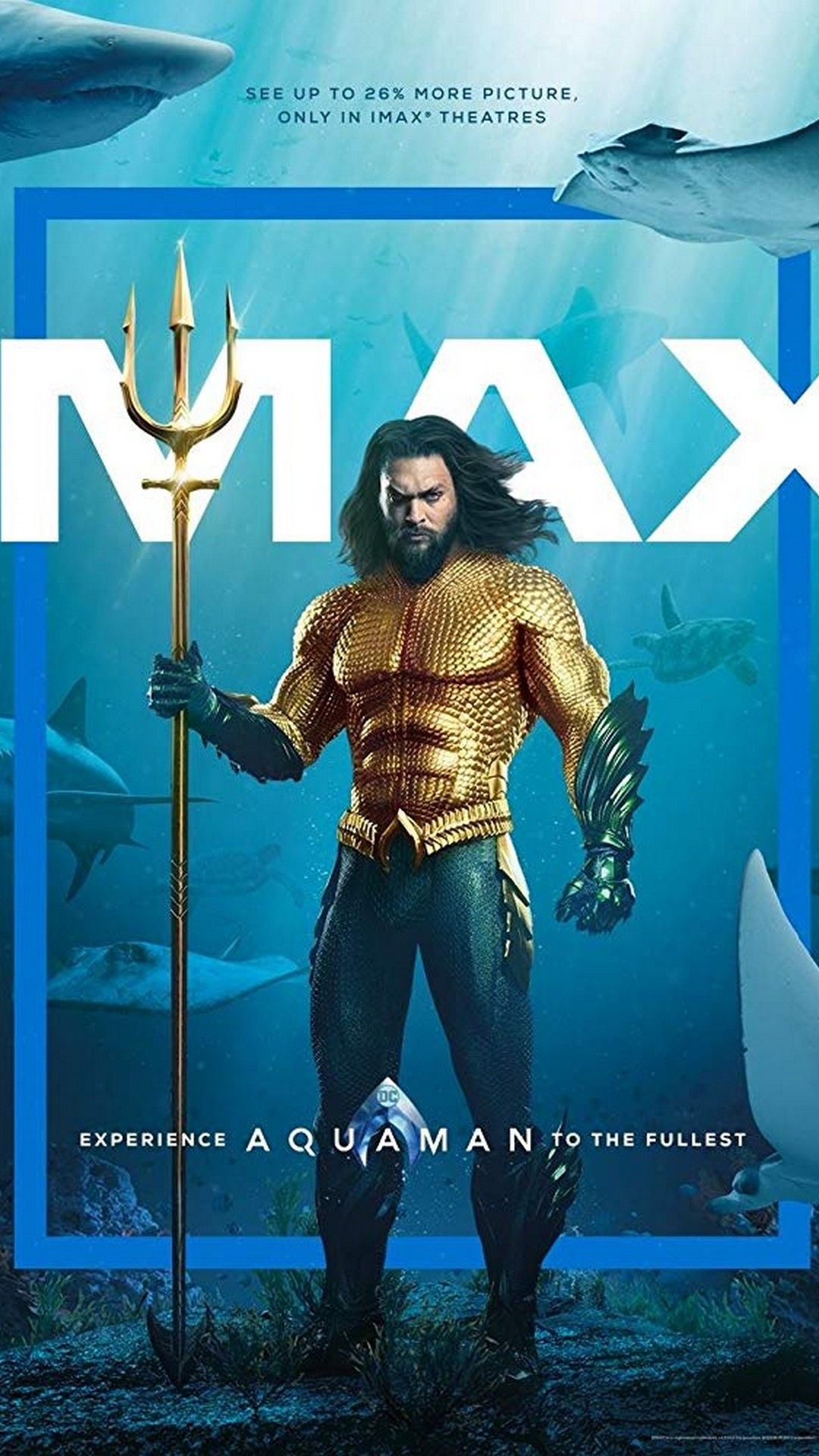 Aquaman 2018 iPhone Wallpaper Movie Poster HD. Movie photo, Best movie posters, Movie posters