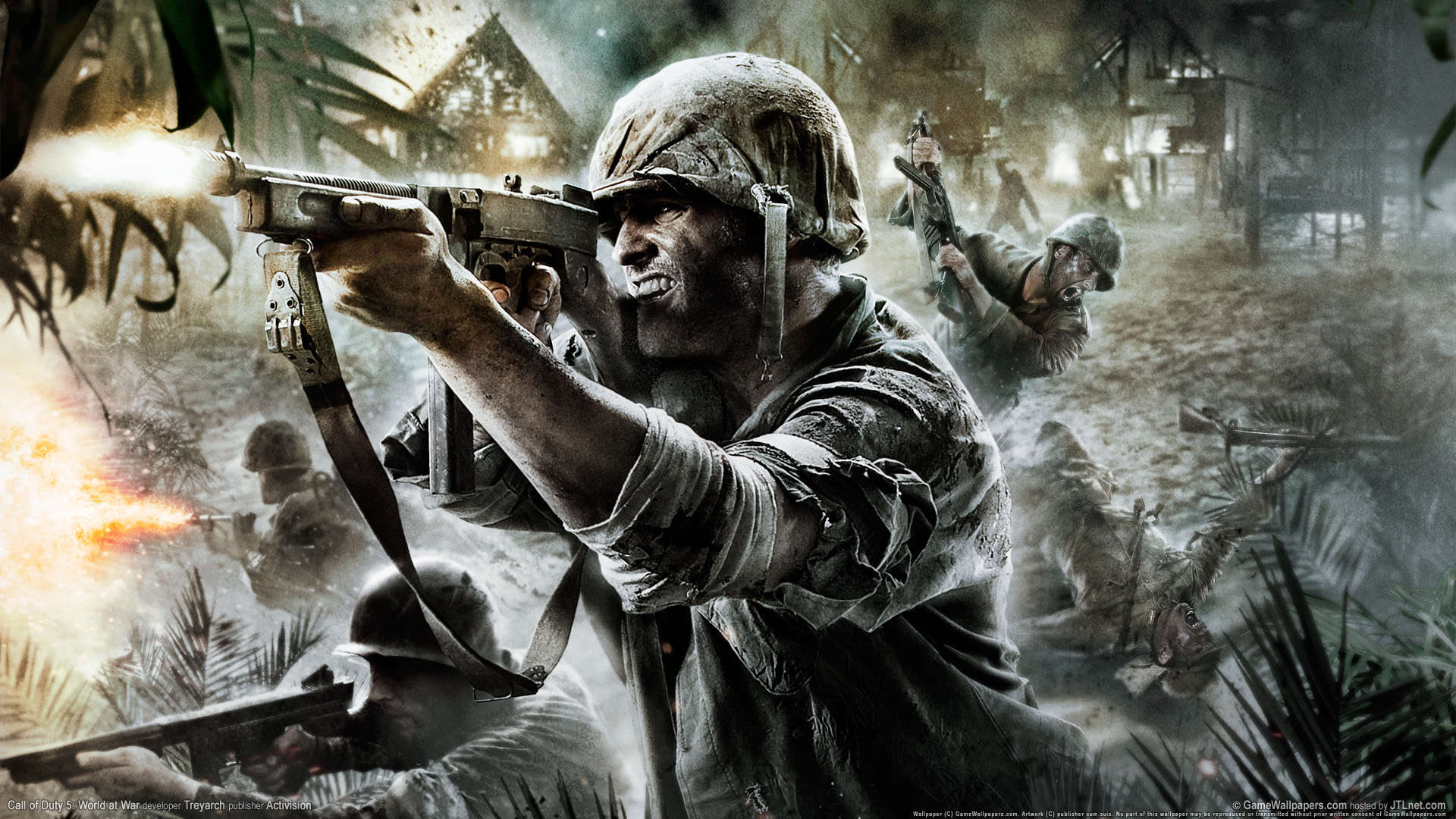 Call of Duty 5 World at War Background