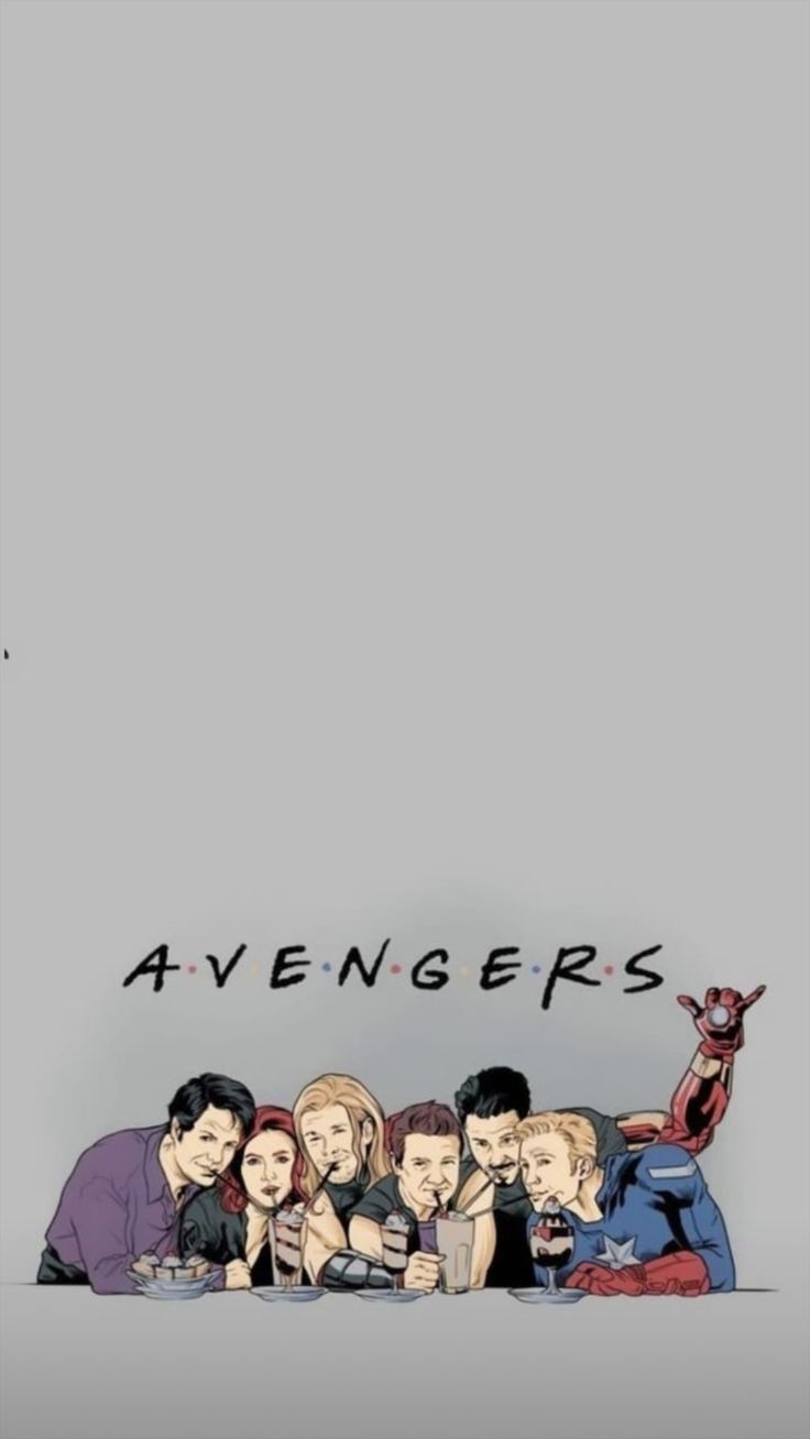 Avengers / Friends. Marvel wallpaper, Marvel phone wallpaper, Marvel comics wallpaper