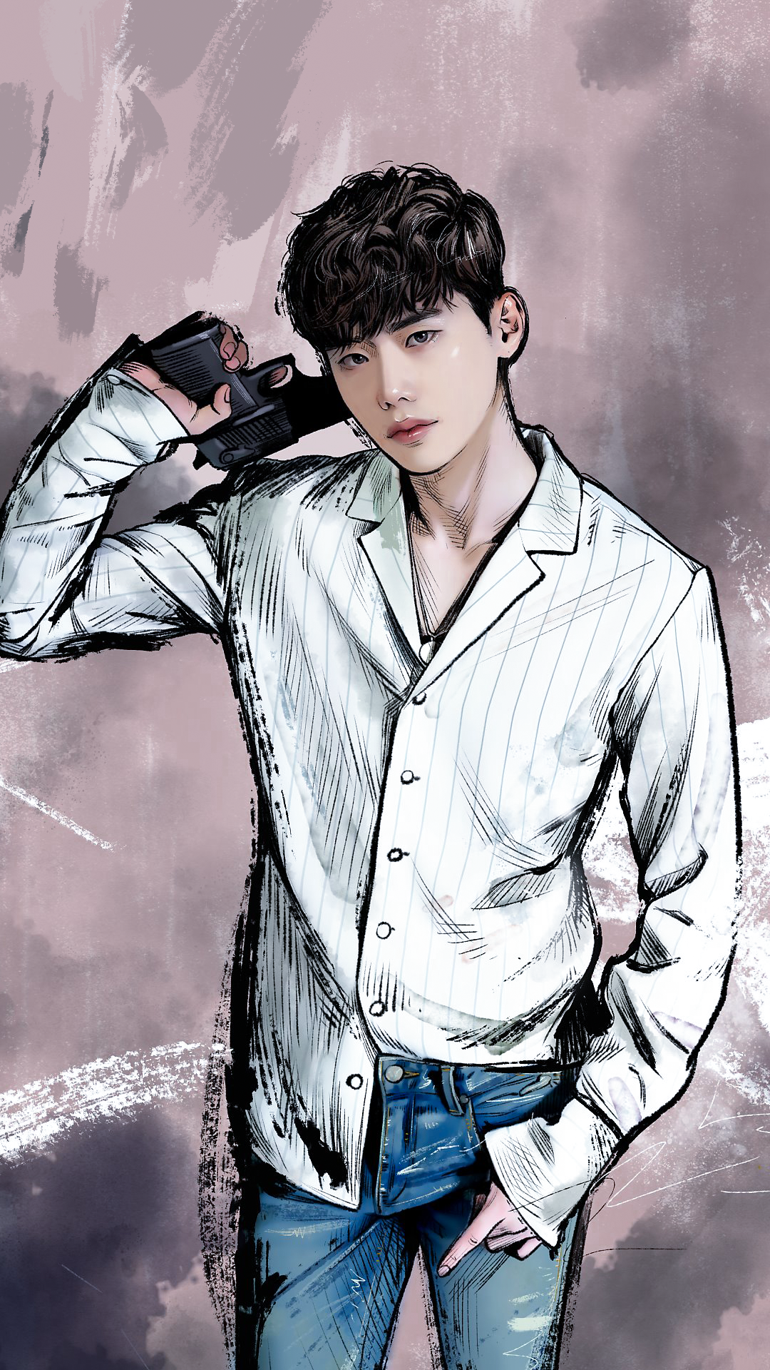 Kang Chul (Lee Jong Suk) Webtoon W Wallpaper