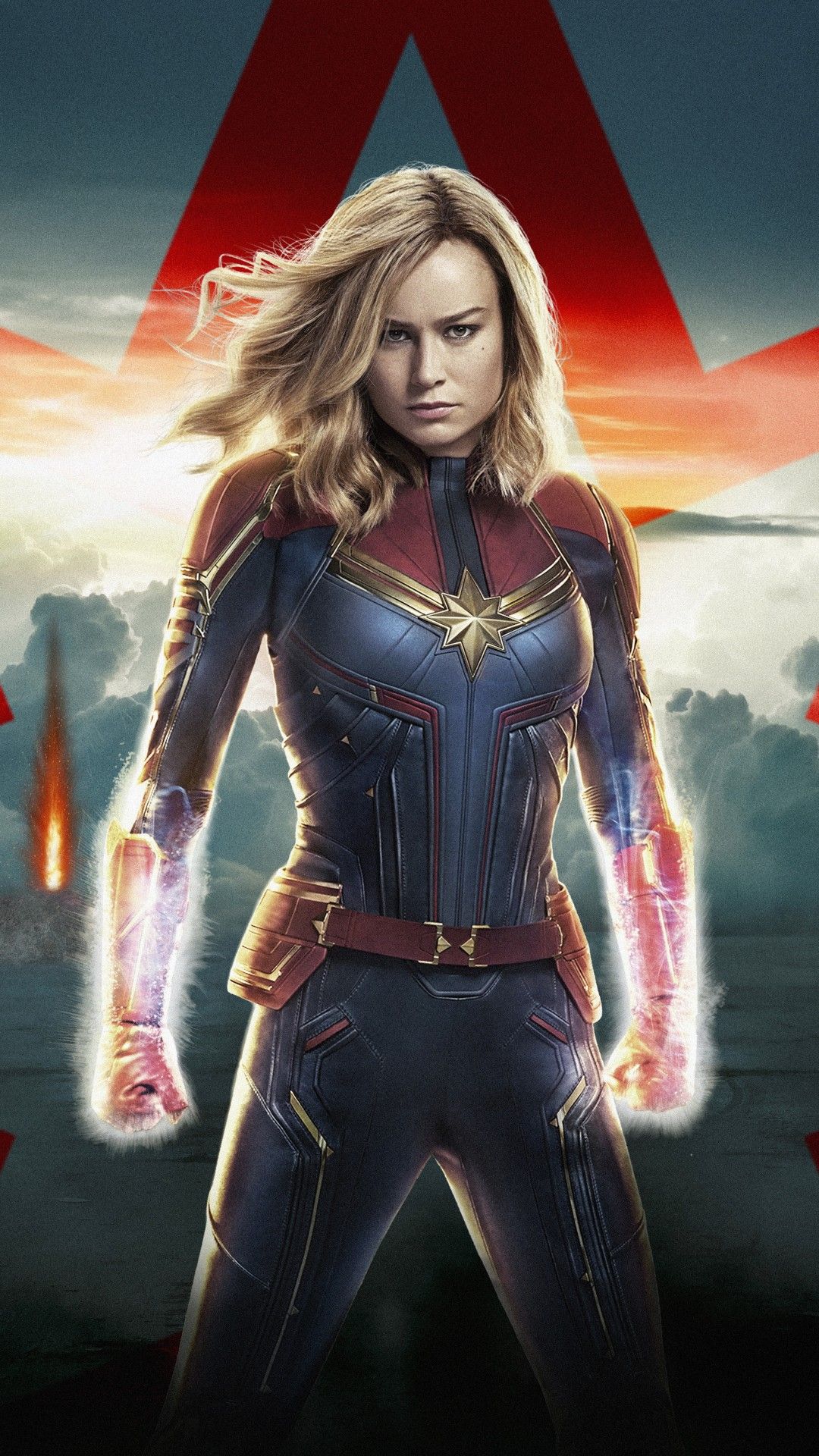 Captain Marvel iPhone Background Hupages Download iPhone Wallpaper. Captain marvel, Captain marvel carol danvers, Marvel cinematic