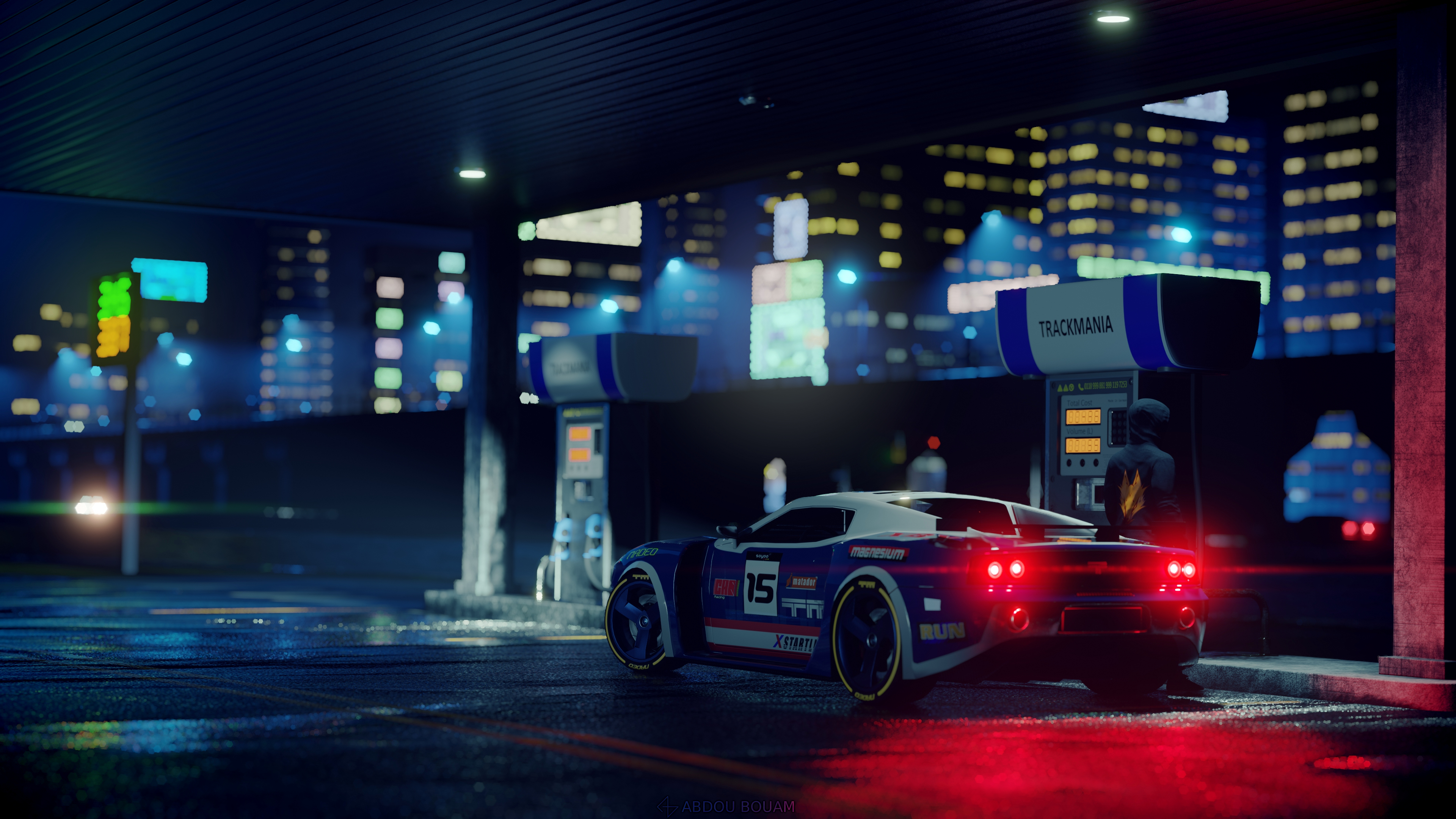 Filling Up At Gas Station 4k, HD Artist, 4k Wallpaper, Image, Background, Photo and Picture