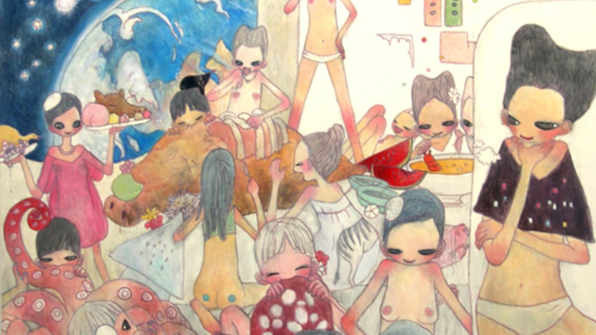 Aya Takano x Galerie Emmanuel Perrotin Eternity Interview