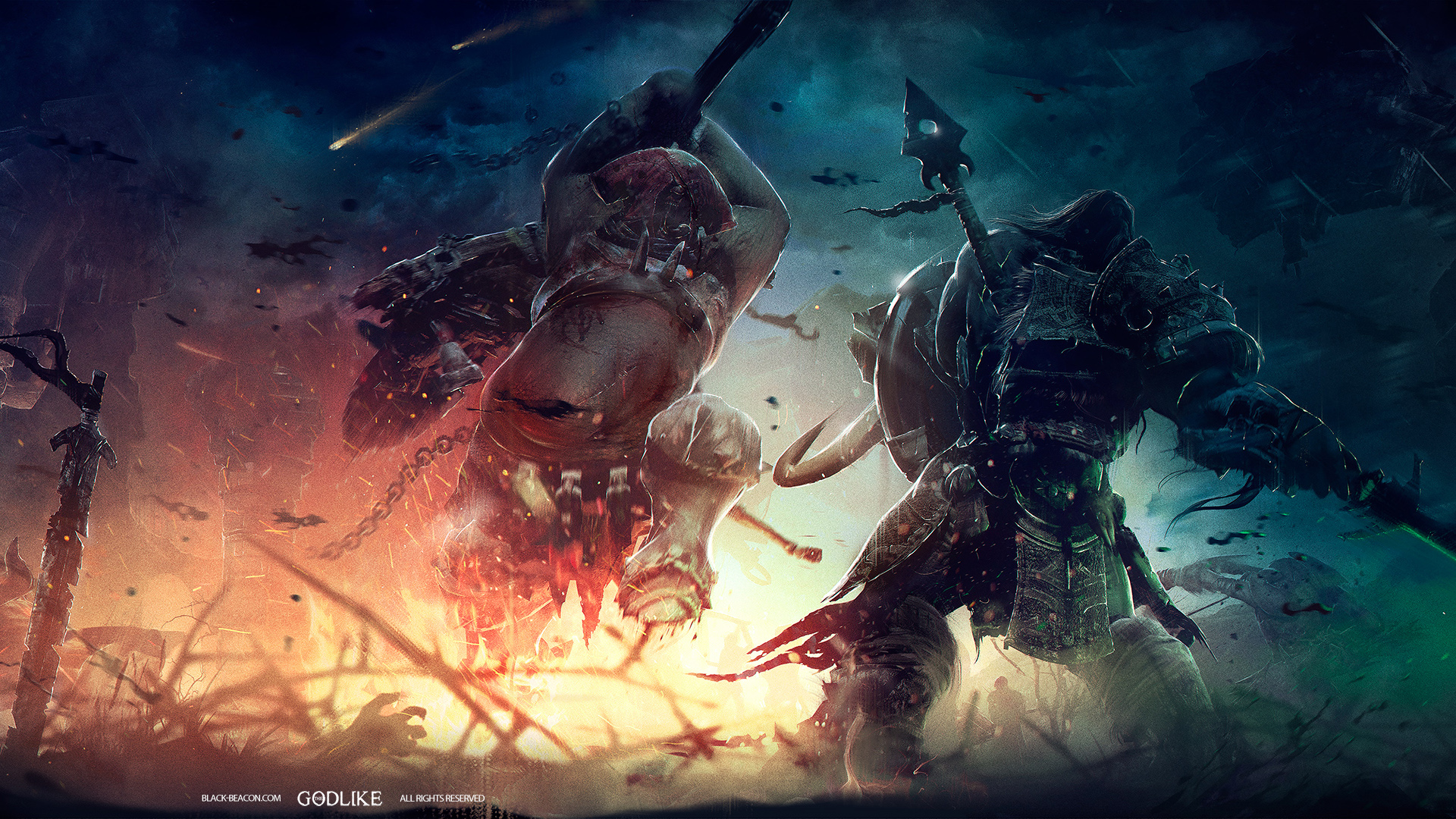 Godlike 4K wallpaper for your desktop or mobile screen free and easy to download