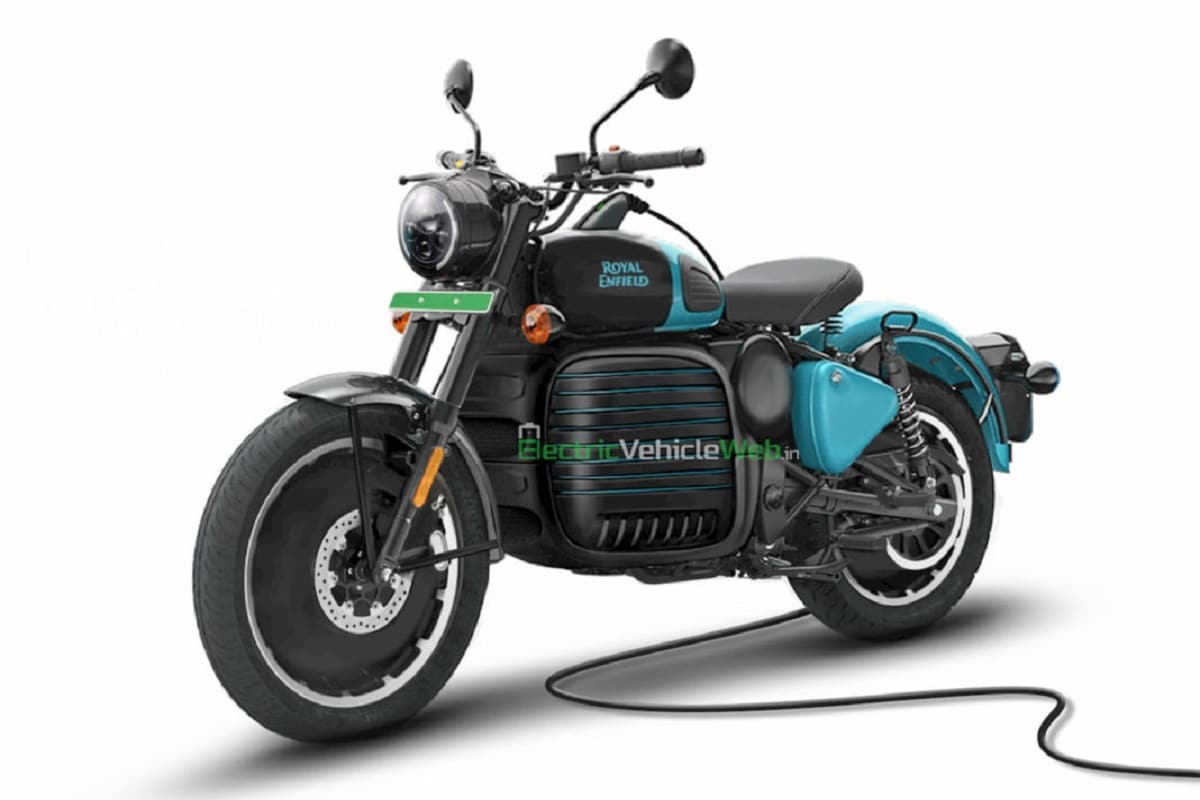 This Rendering Imagines Royal Enfield Classic 350 as an Electric Motorcycle, Looks Close to Reality