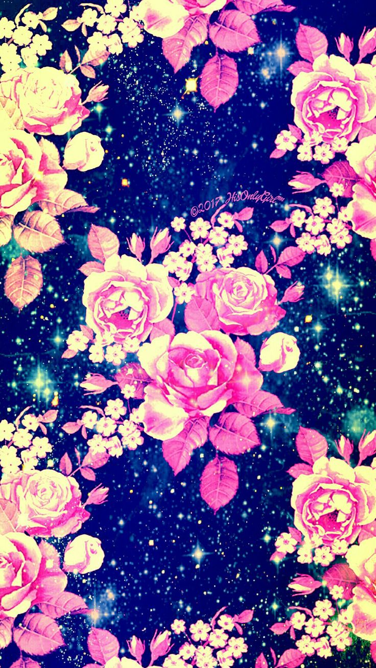 Vintage flowers galaxy wallpaper I created for the app CocoPPa!. Trippy wallpaper, Galaxy wallpaper, Galaxies wallpaper
