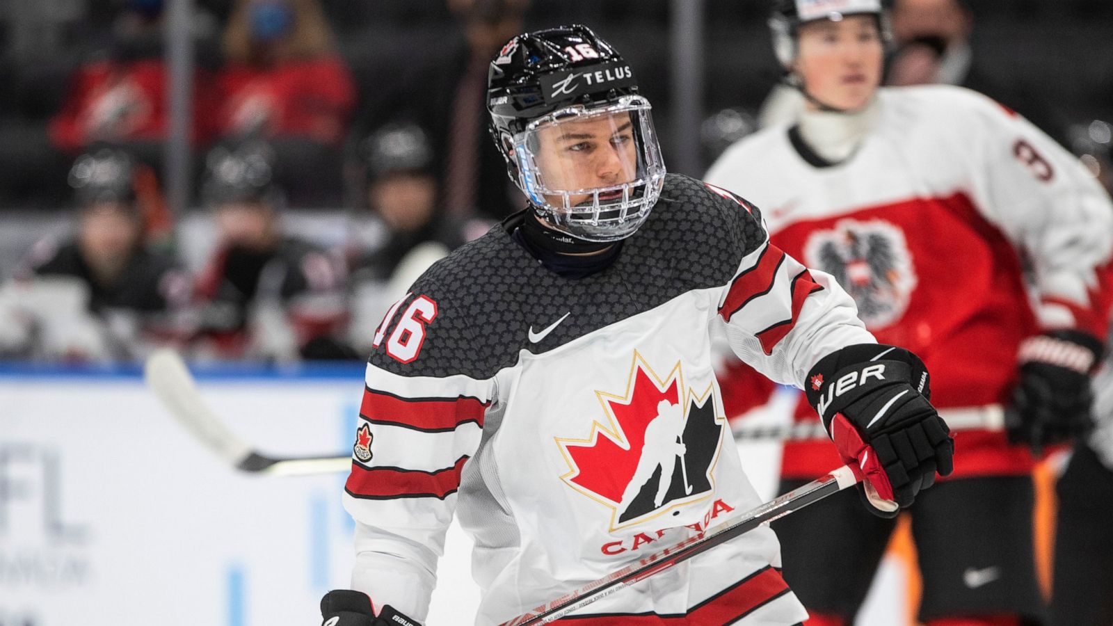 Bedard, youngest to score 4 goals in world juniors game