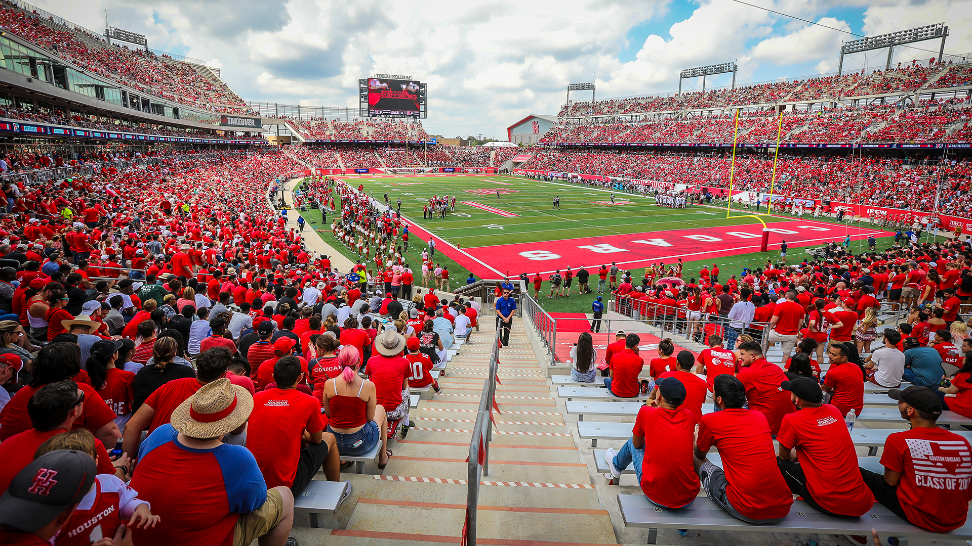 Houston Themed Zoom Background Of Houston Athletics