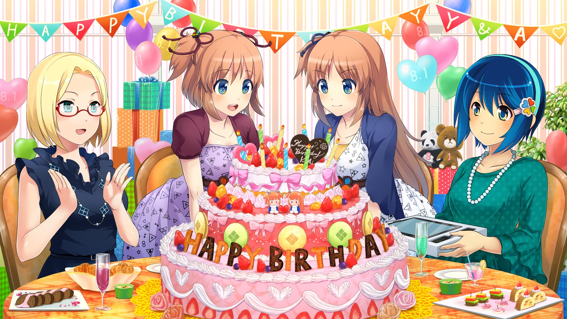 Birthday Anime Wallpapers - Wallpaper Cave