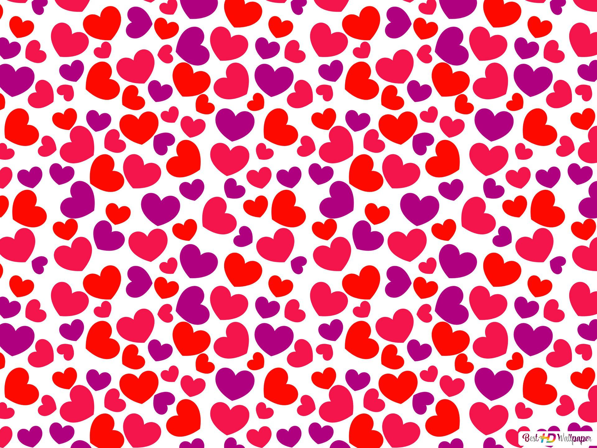 Valentine's day pattern HD wallpaper download's Day wallpaper