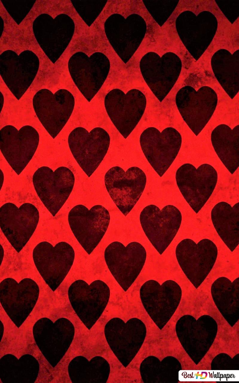 Valentine's day hearts pattern HD wallpaper download's Day wallpaper