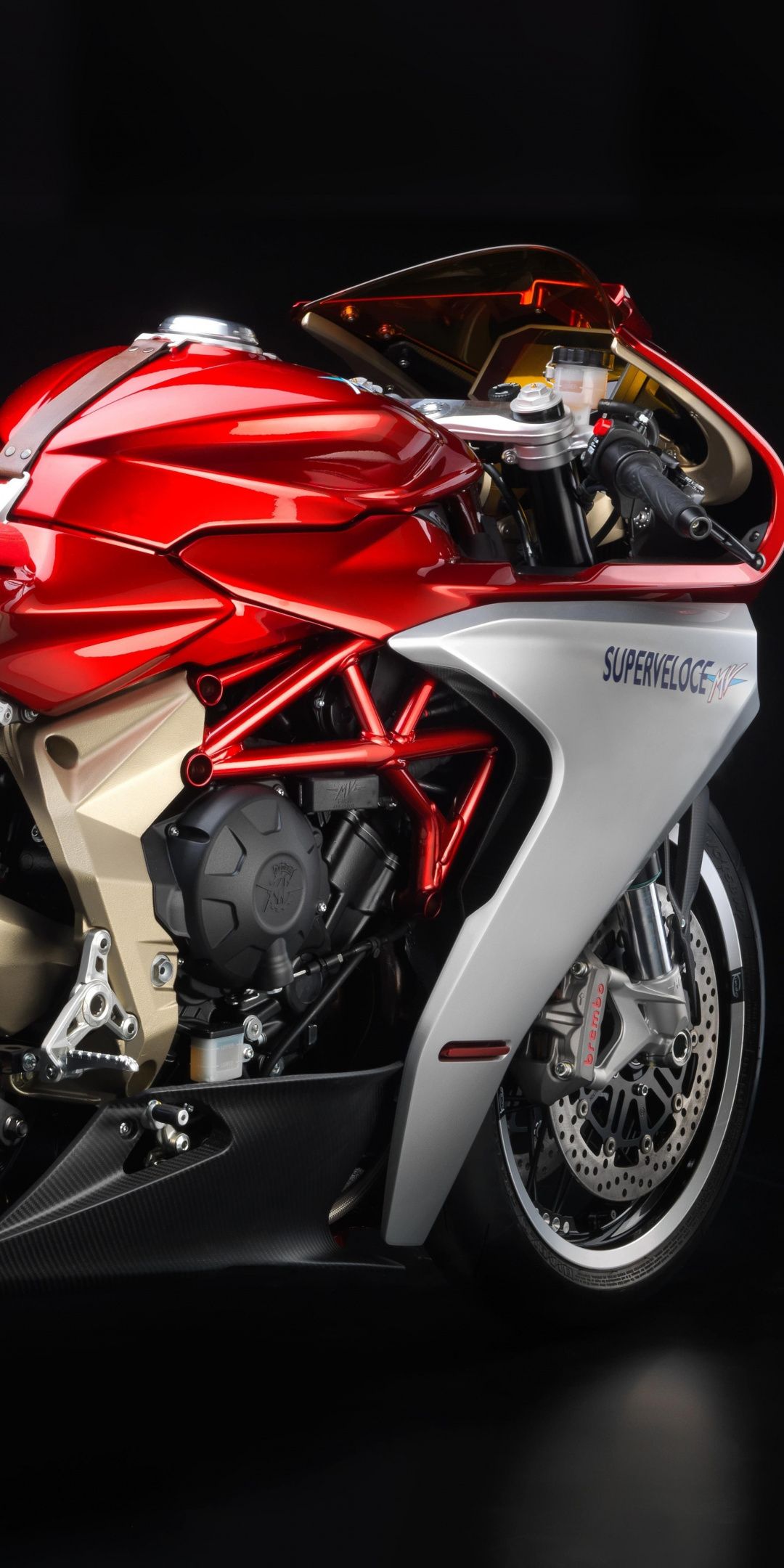 MV Agusta Superveloce 800 Concept, sports bike, 1080x2160 wallpaper