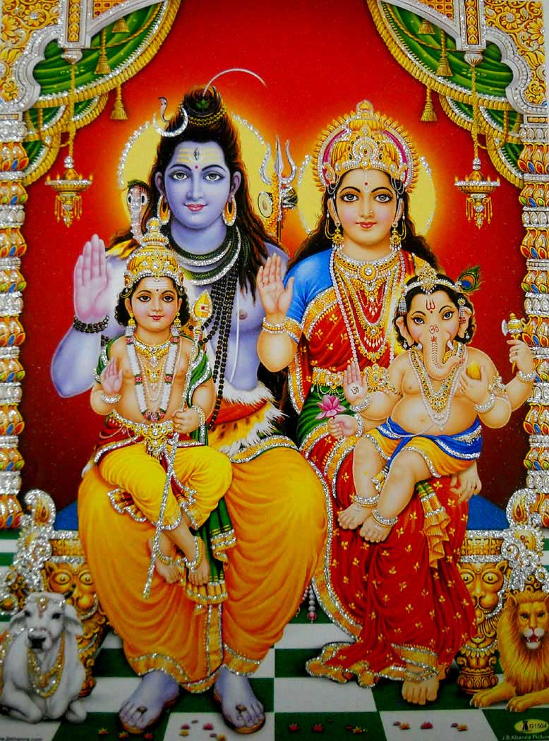 Lord Shiva With Family Wallpapers - Wallpaper Cave