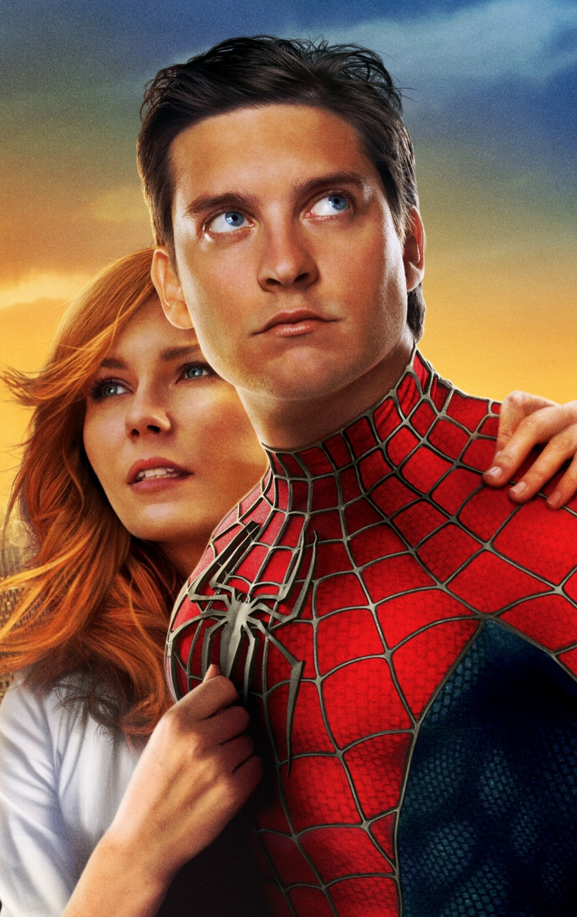 Download Wallpaper 840x1336 Spider Man