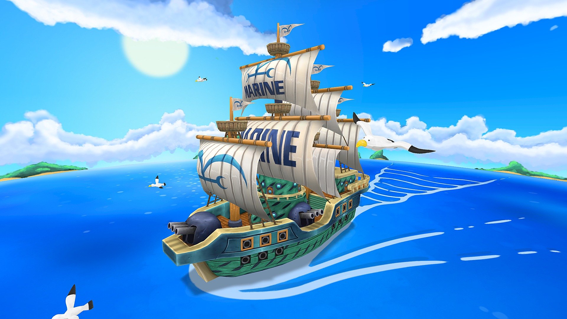One Piece Boat Wallpapers - Wallpaper Cave