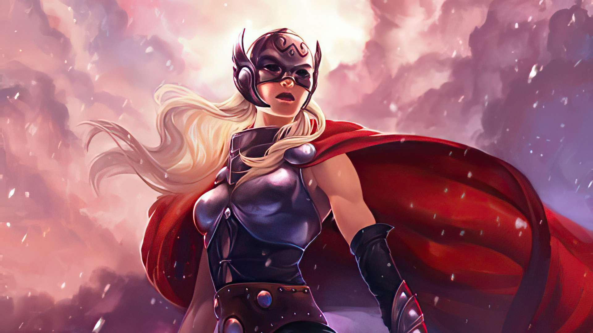 Lady Thor Art, HD Superheroes, 4k Wallpaper, Image, Background, Photo and Picture