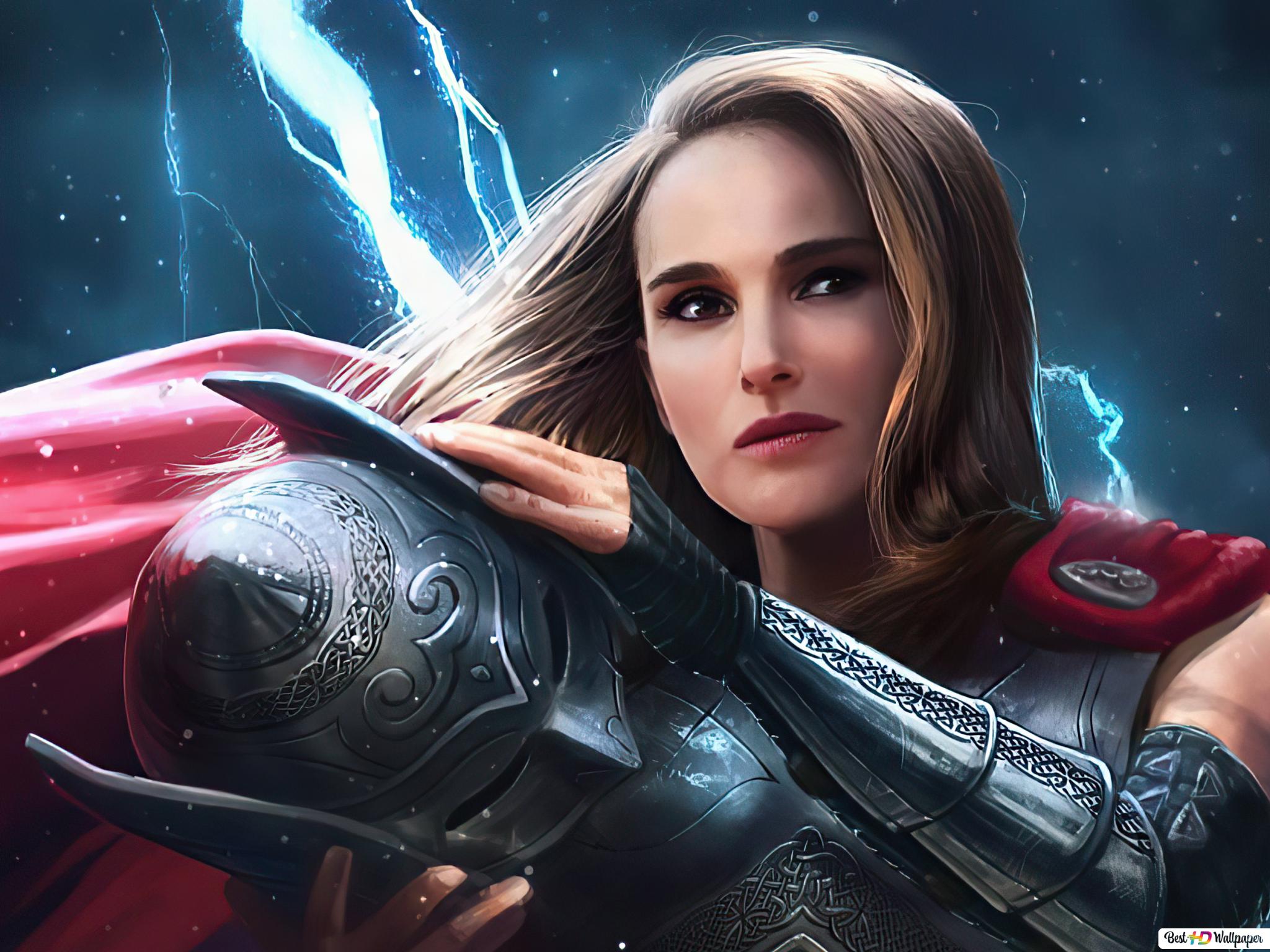 Jane Foster (Lady Thor) Love and Thunder (Marvel Movie) HD wallpaper download