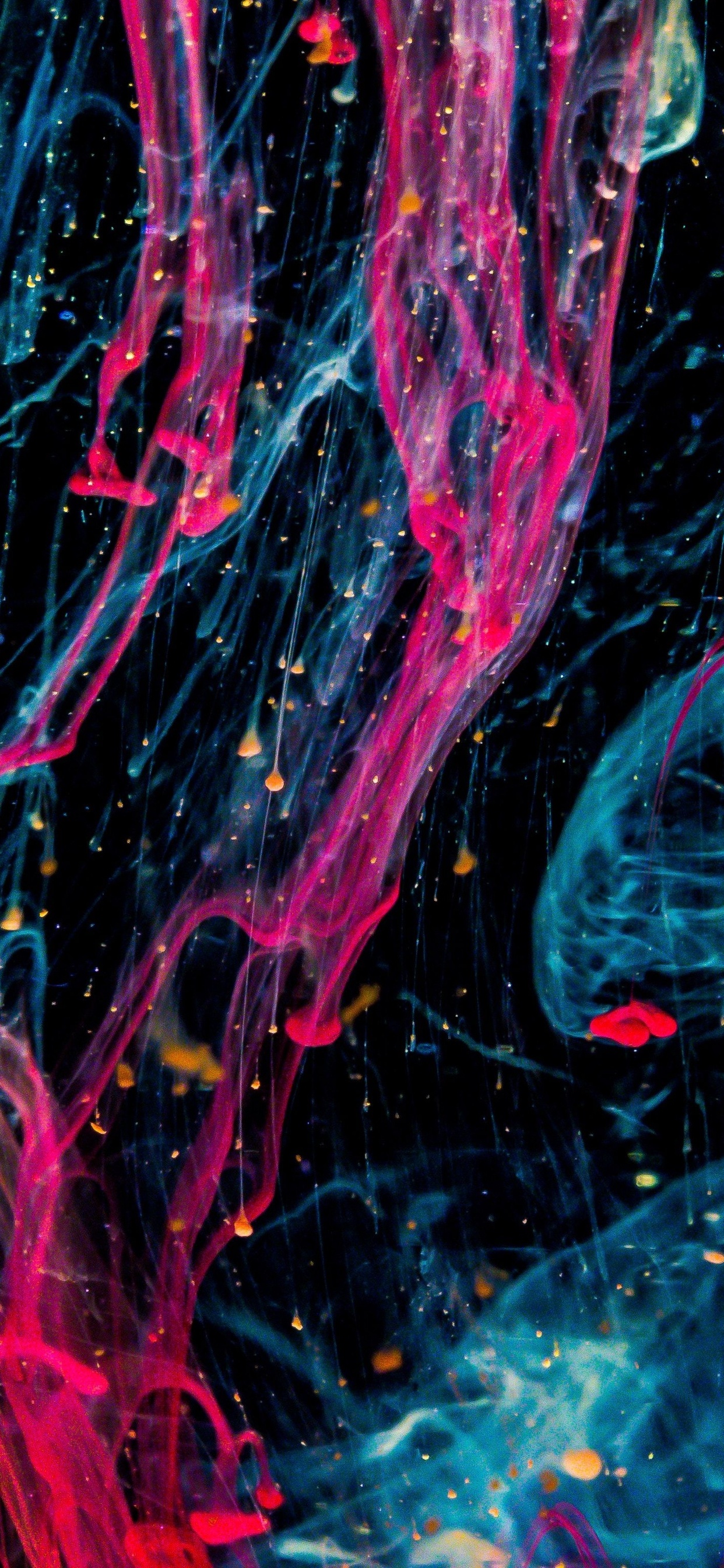 Ink Drops 5k iPhone XS MAX HD 4k Wallpaper, Image, Background, Photo and Picture