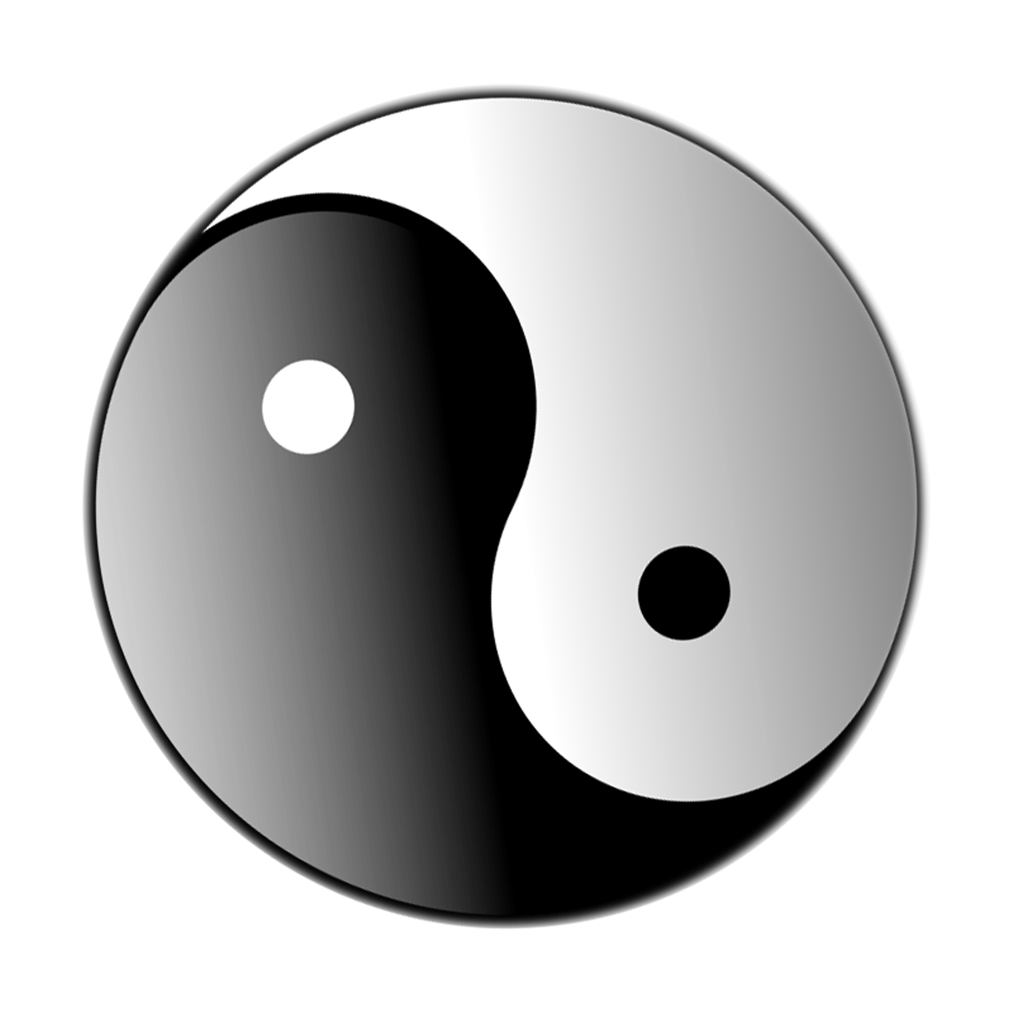 Free Yin Yang Transparent Background, Download Free Yin Yang Transparent Background png image, Free ClipArts on Clipart Library