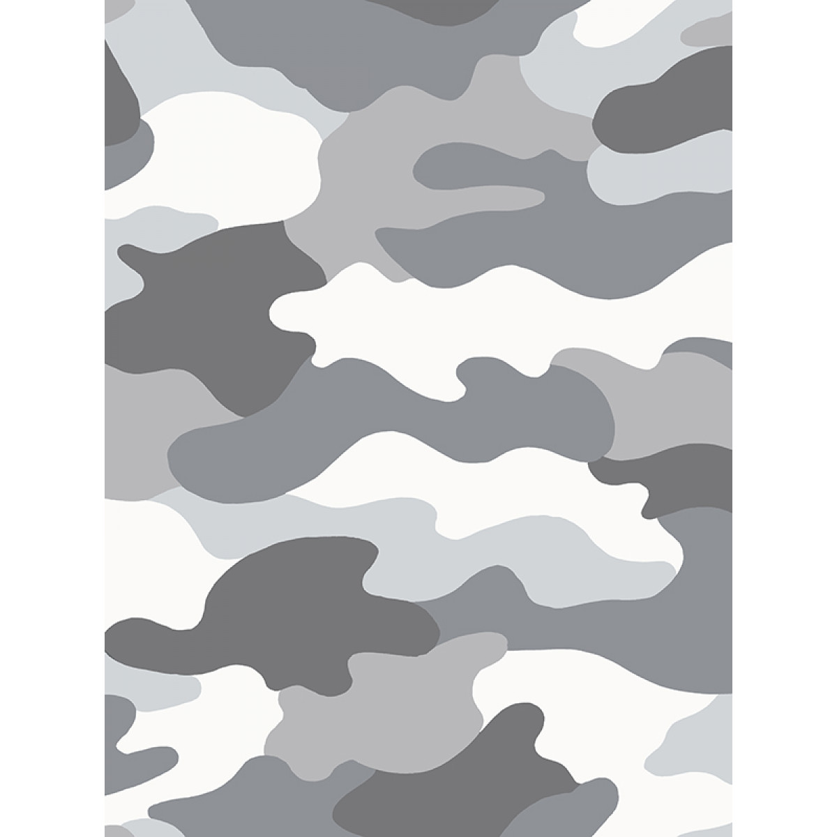 Grey Camouflage Wallpaper. Bedroom