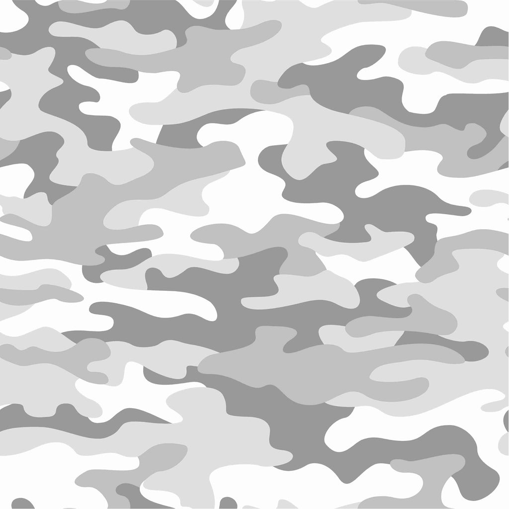 Gray and white Camouflage pattern craft vinyl Vinyl
