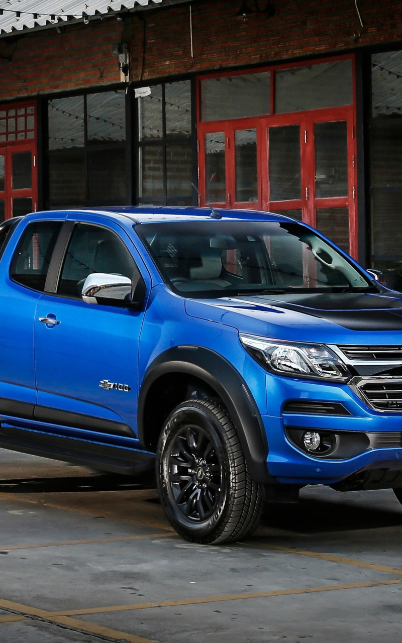 Download Chevrolet Colorado, Blue, Pickup Truck 800x1280 Wallpaper, Samsung Galaxy Note Gt N Meizu Mx 800x1280 HD Image, Background