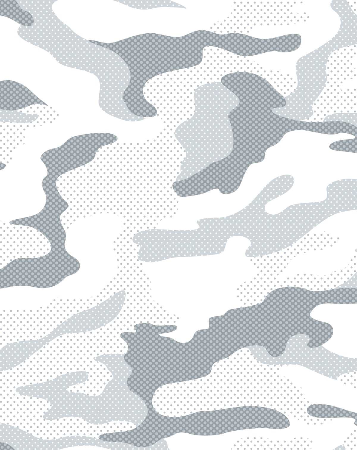 SHOP Grey Camouflage Teen Boys Removable Fabric Wallpaper Online