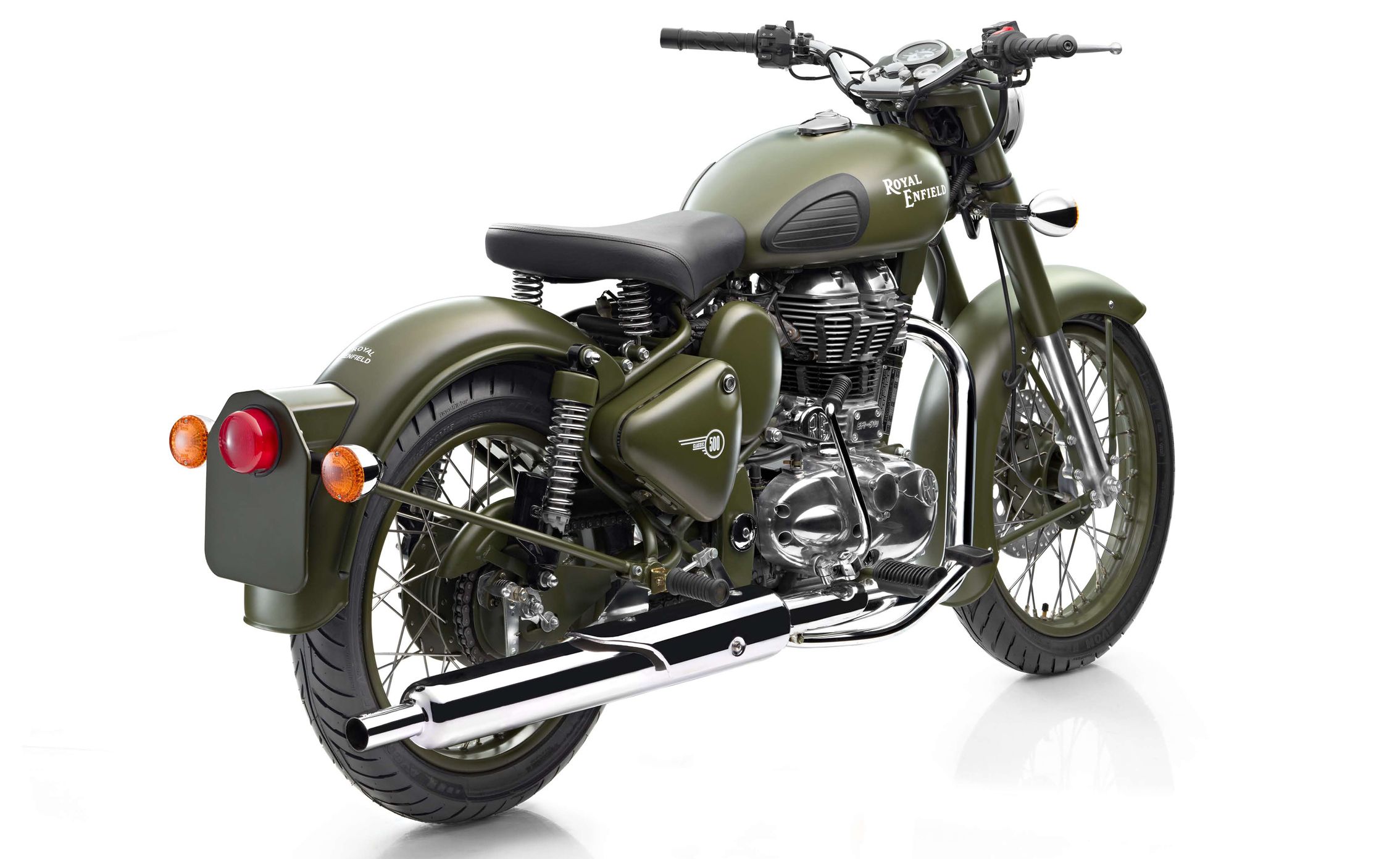 Military. 350 y 500cc. Motor monocilíndrico, refrigerado por aire. 5 velocidades, carburador 350. Enfield classic, Royal enfield bullet, Royal enfield wallpaper