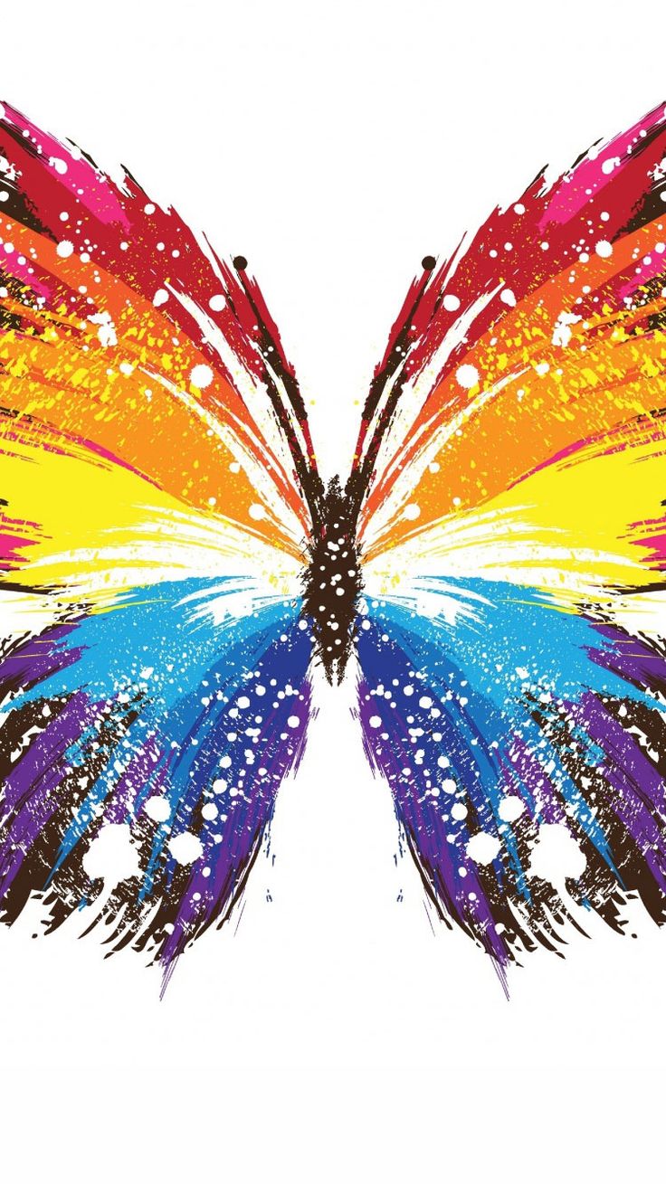 Best iPhone 6 Wallpaper & Background in HD Quality. Butterfly painting, Butterfly art, Butterfly wallpaper