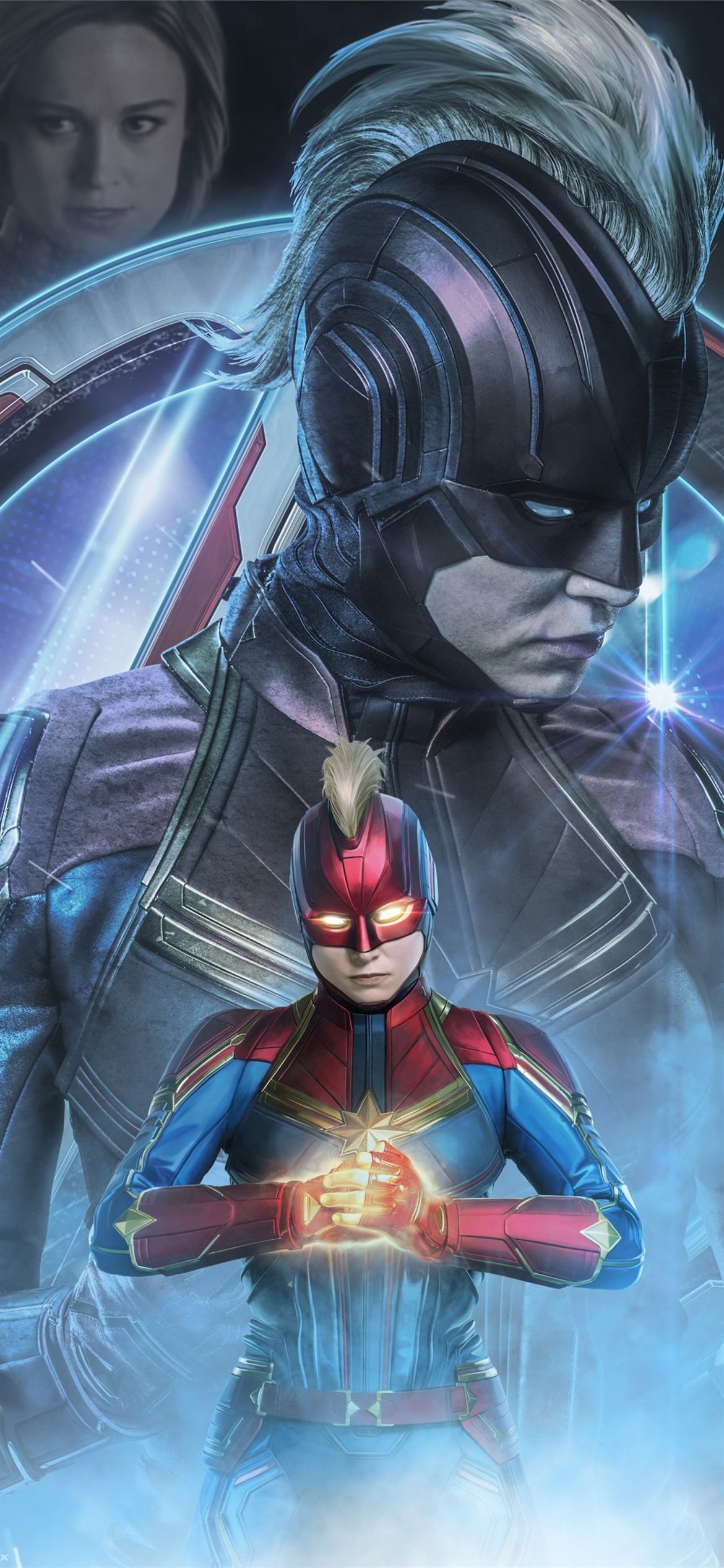 avengers endgame captain marvel movie poster art l. iPhone Wallpaper Free Download