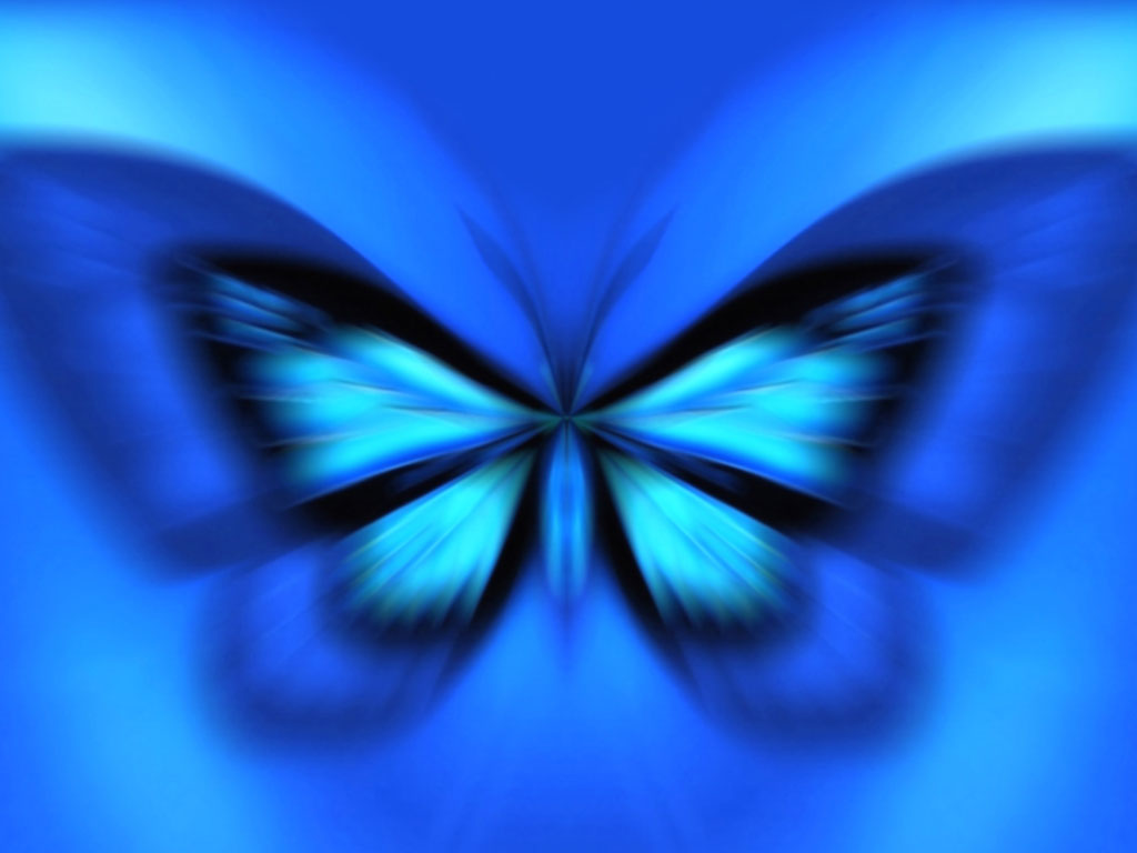 Blue Butterfly Art Wallpaper Best Wallpaper