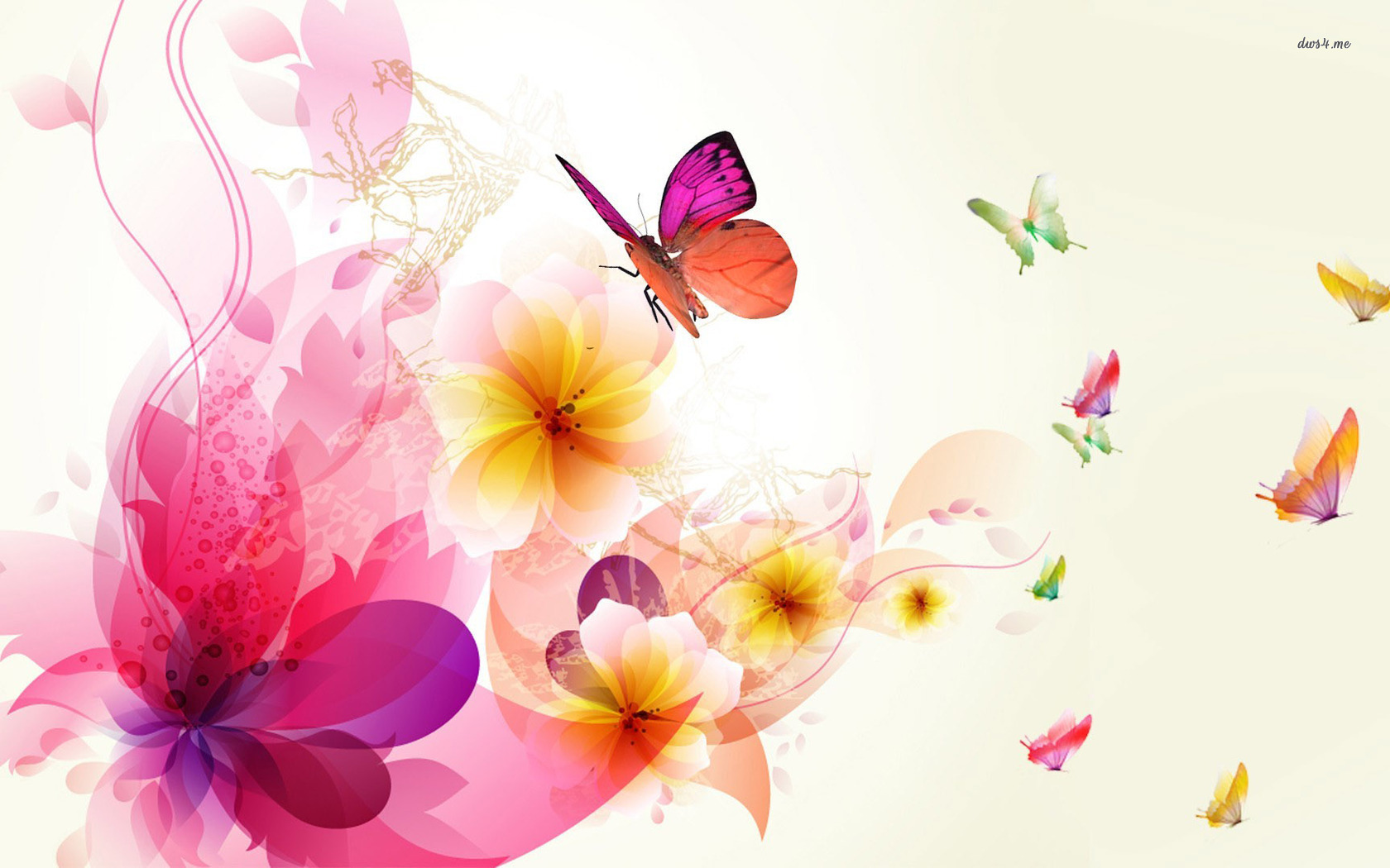 Desktop Butterflies Wallpaper Collection Abstract Wallpaper HD Wallpaper & Background Download