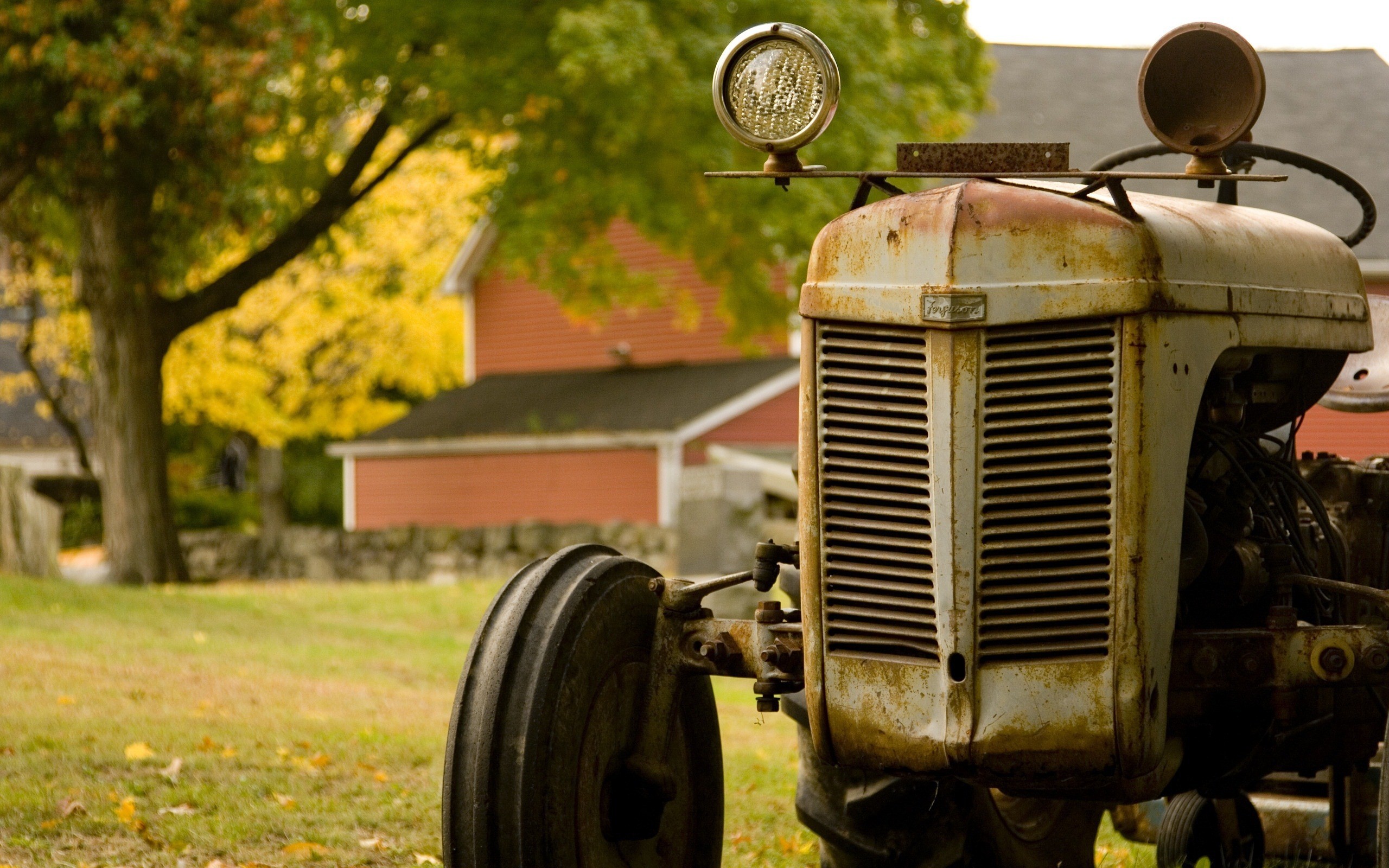 Free download Tractor in Village Wallpaper HD Wallpaper [2560x1600] for your Desktop, Mobile & Tablet. Explore Old Tractor Wallpaper. Vintage Farmhouse Wallpaper, Tractor Wallpaper for Computer, Case IH Tractor Wallpaper