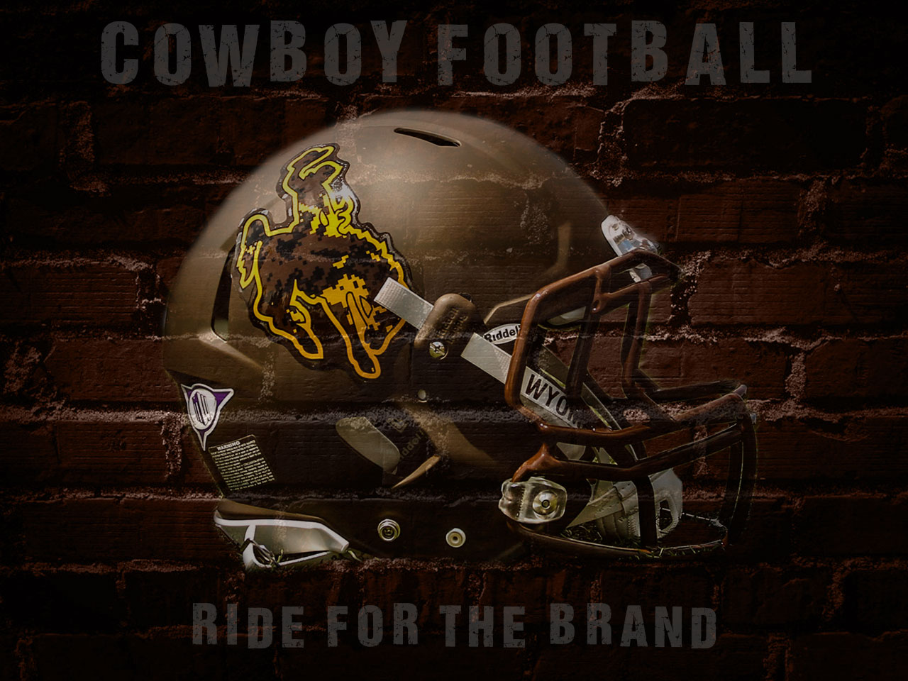 Wyoming Cowboys Desktop Wallpaper