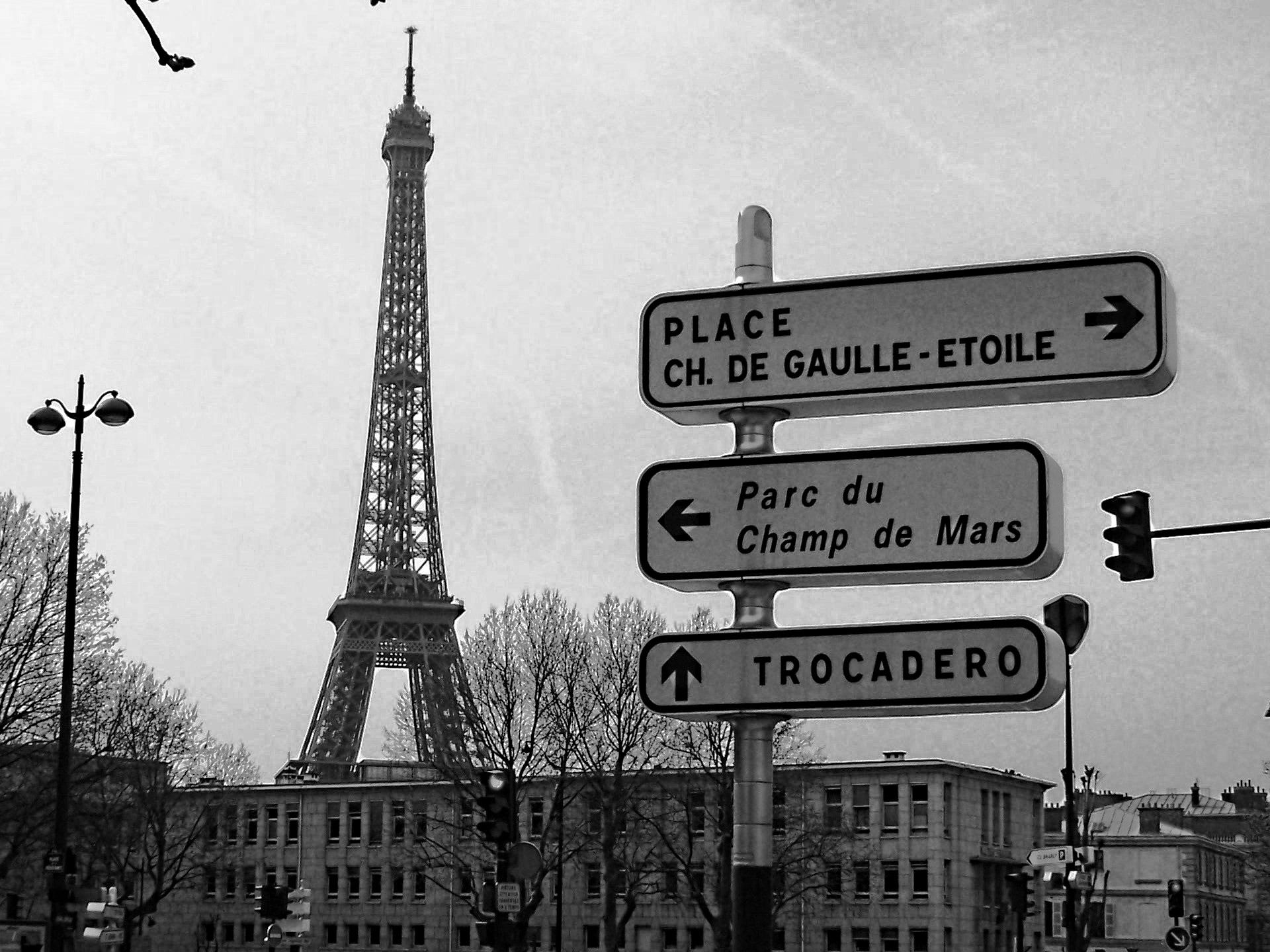 Paris Street Signs Free Domain Picture