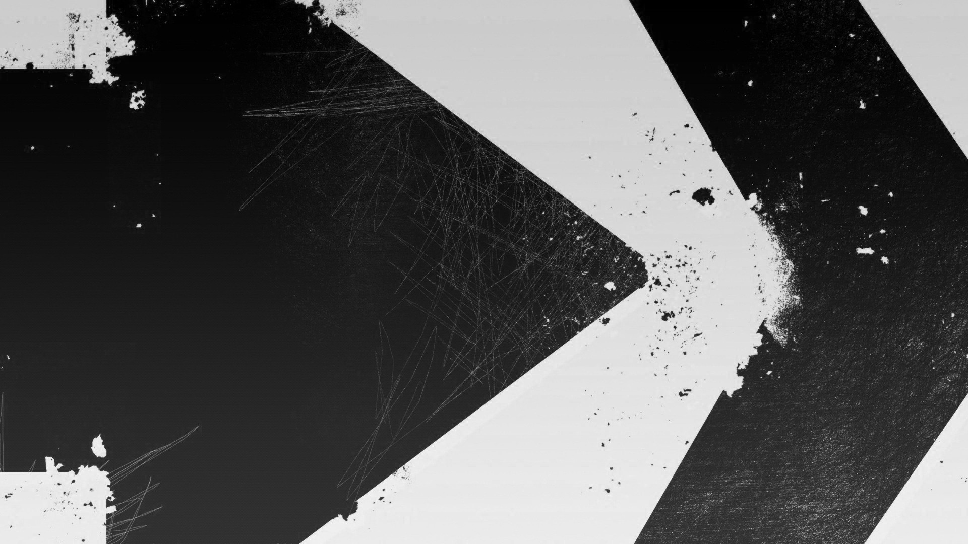 Black and White Arrow Wallpaper