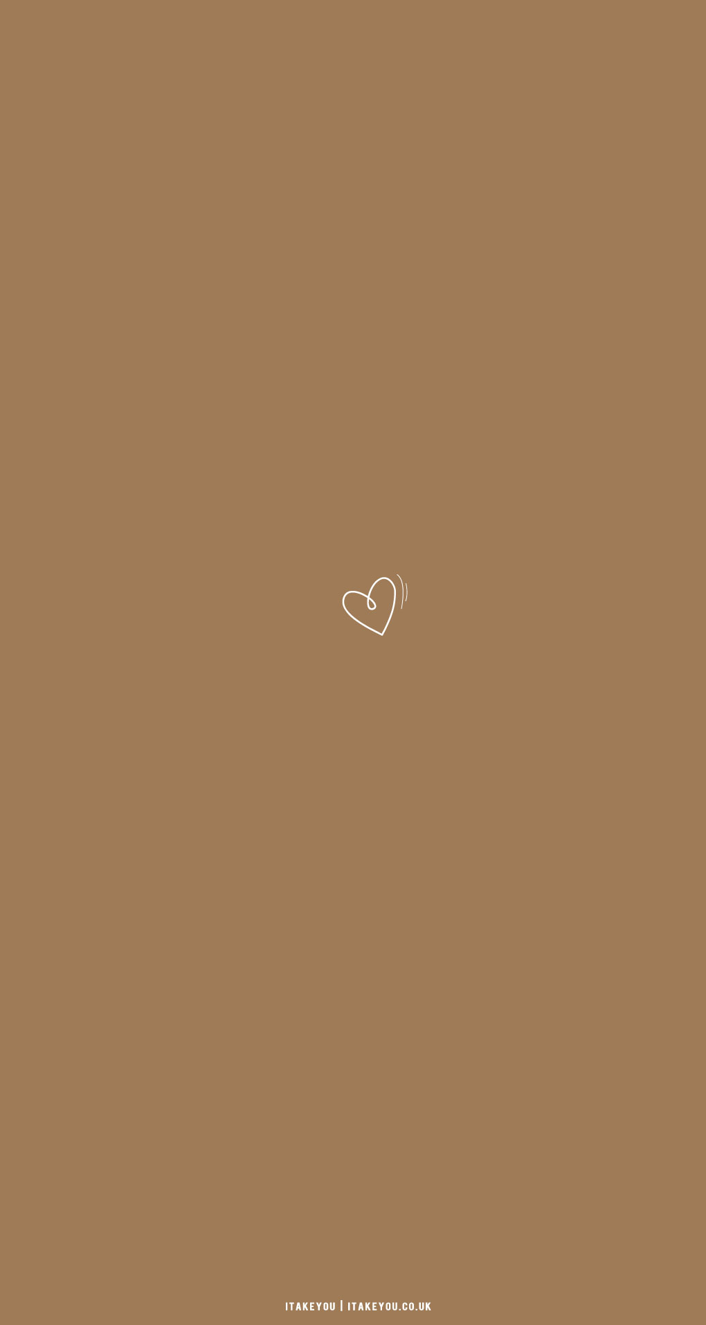 Cute Brown Aesthetic Wallpaper for Phone, Heart Shakes I Take You. Wedding Readings. Wedding Ideas