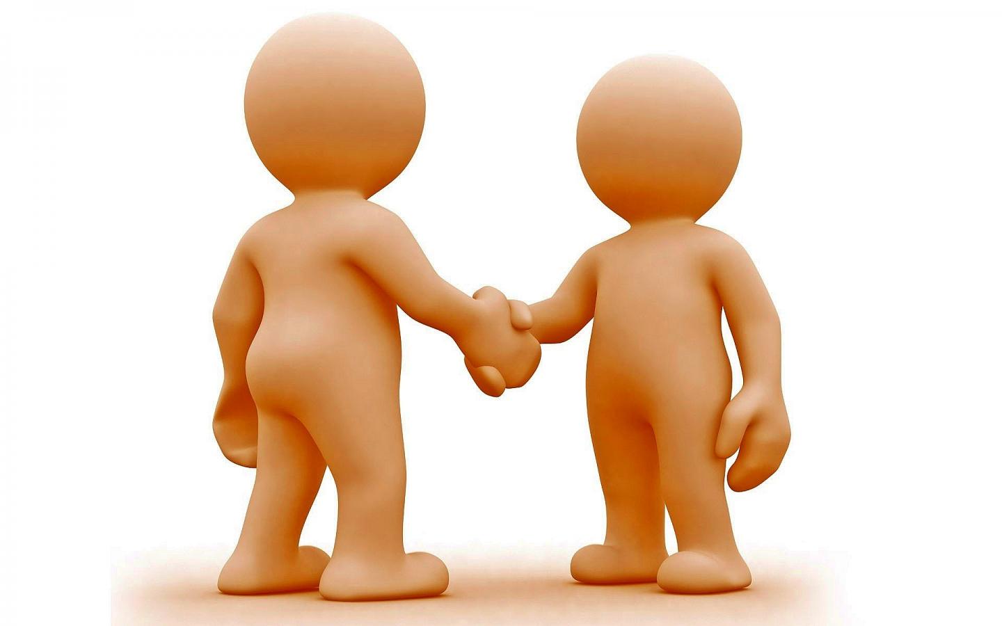 Shaking hands clipart handshake people friendship HD desktop wallpaper image