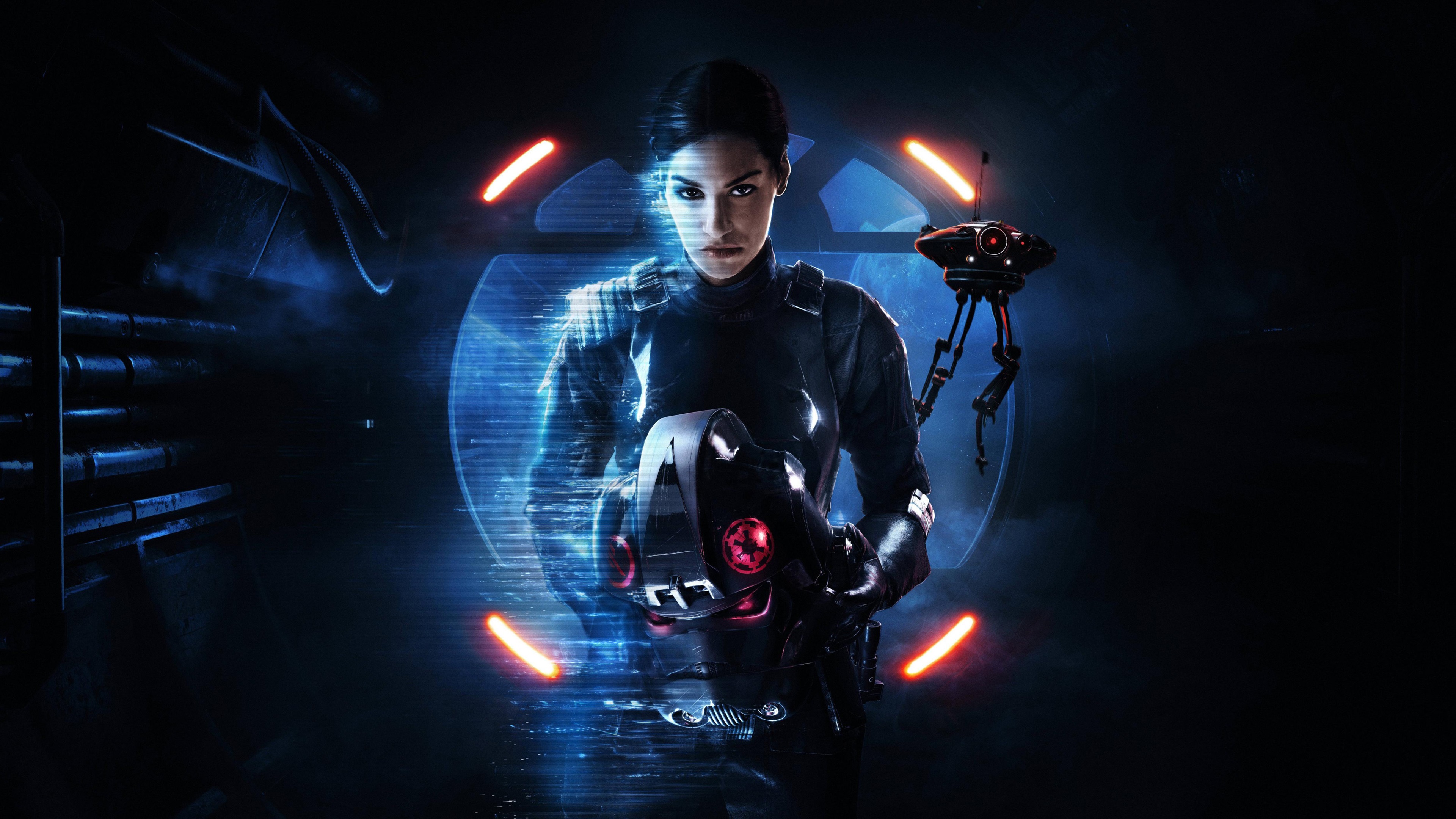 Wallpaper Star Wars: Battlefront II, girl, games 3840x2160 UHD 4K Picture, Image