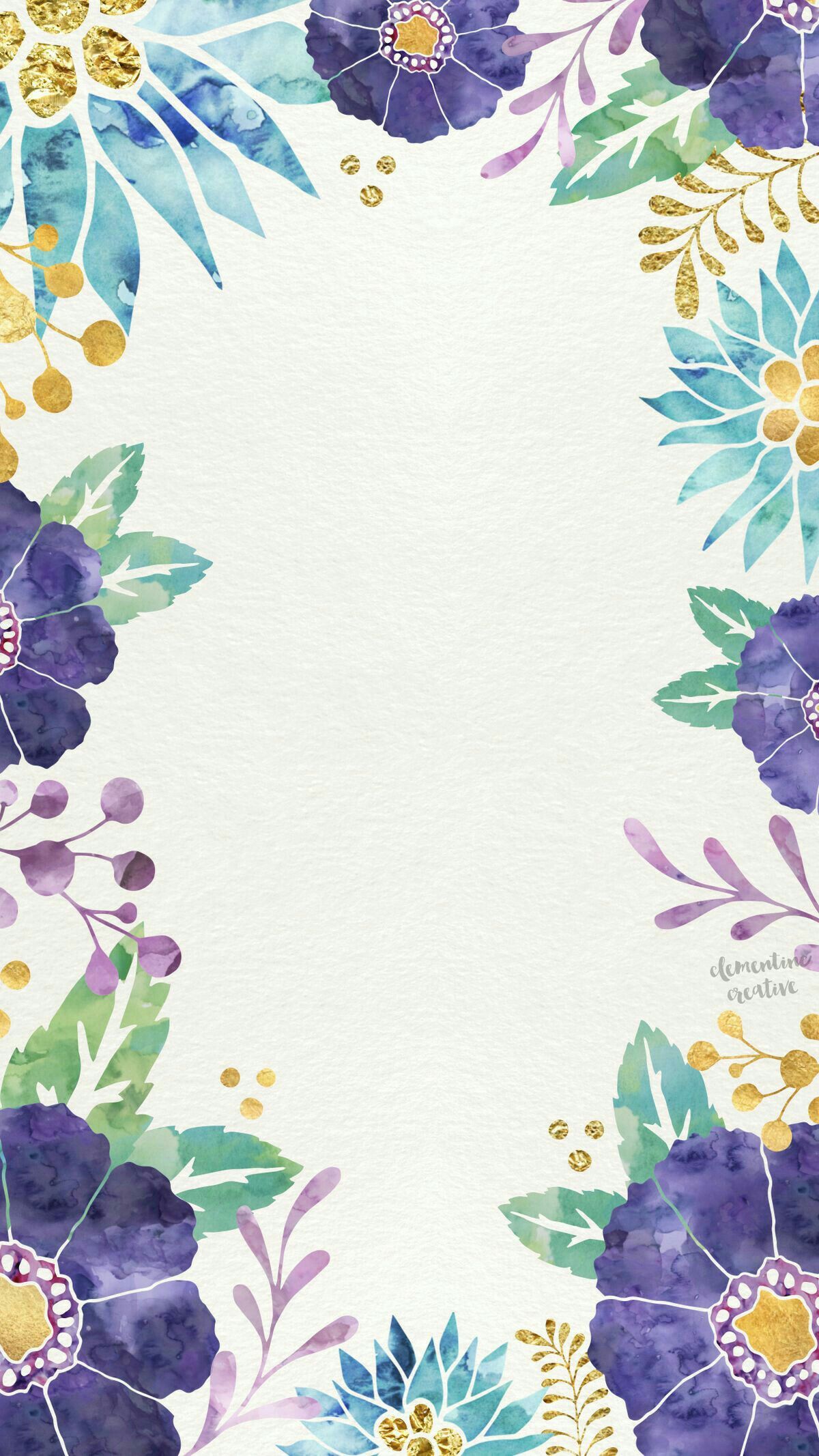 Background Watercolor Flower