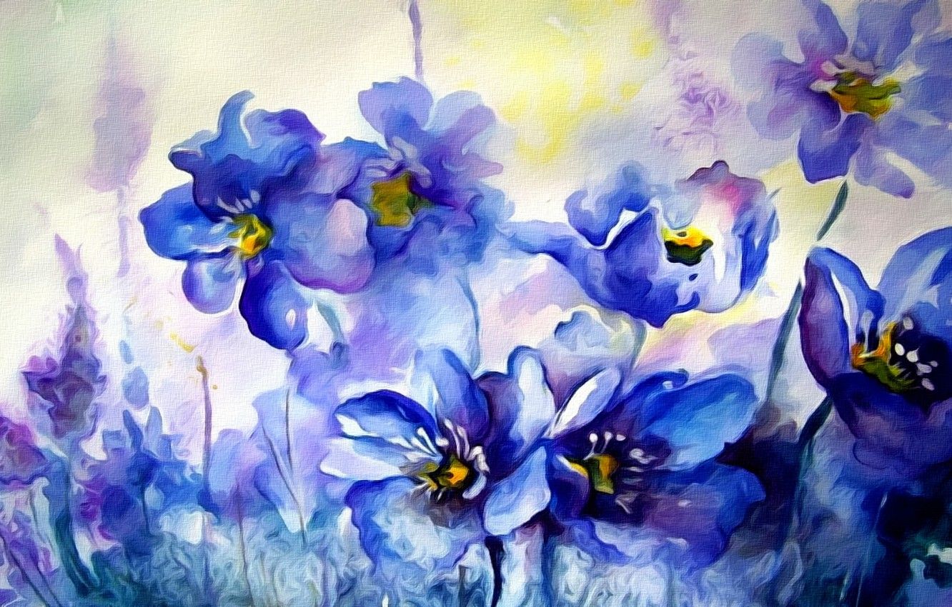 Spring Watercolor Wallpaper