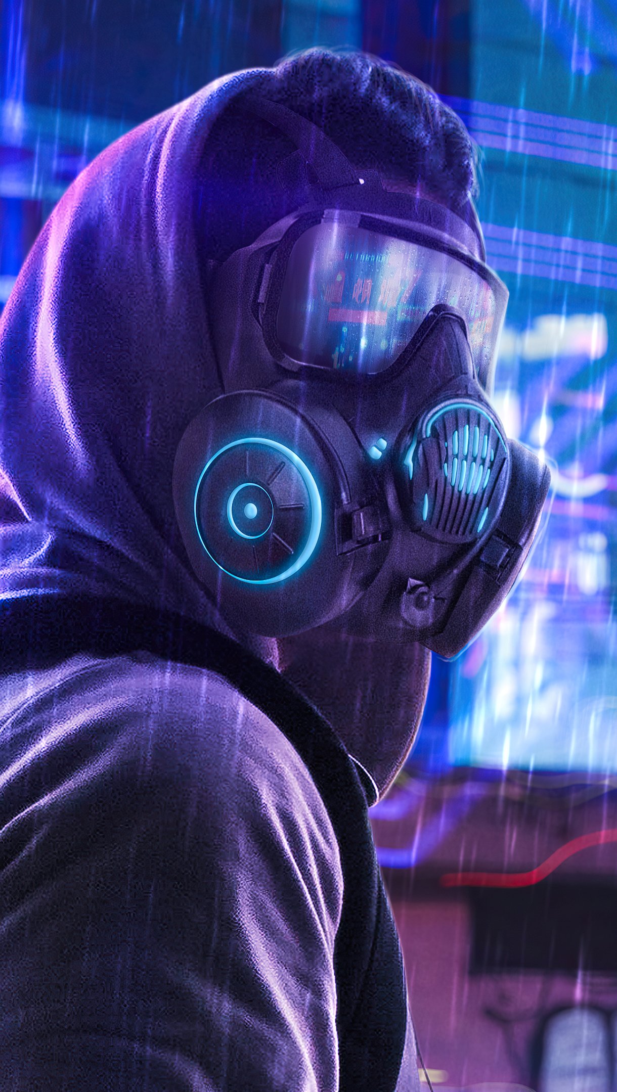 Toxic mask boy Wallpaper 4k Ultra HD