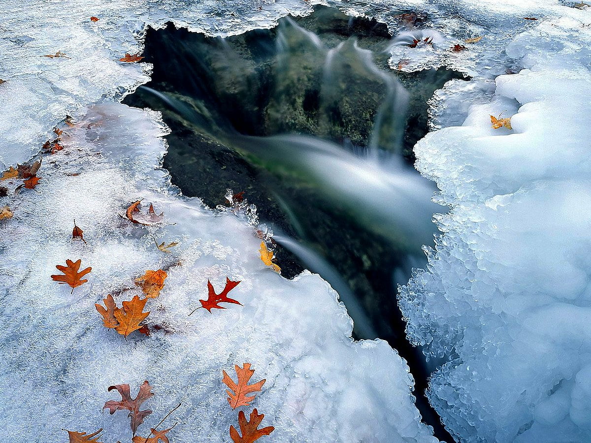 Winter, Starved Rock State Park, Utica background 1440x900. TOP Free Download picture