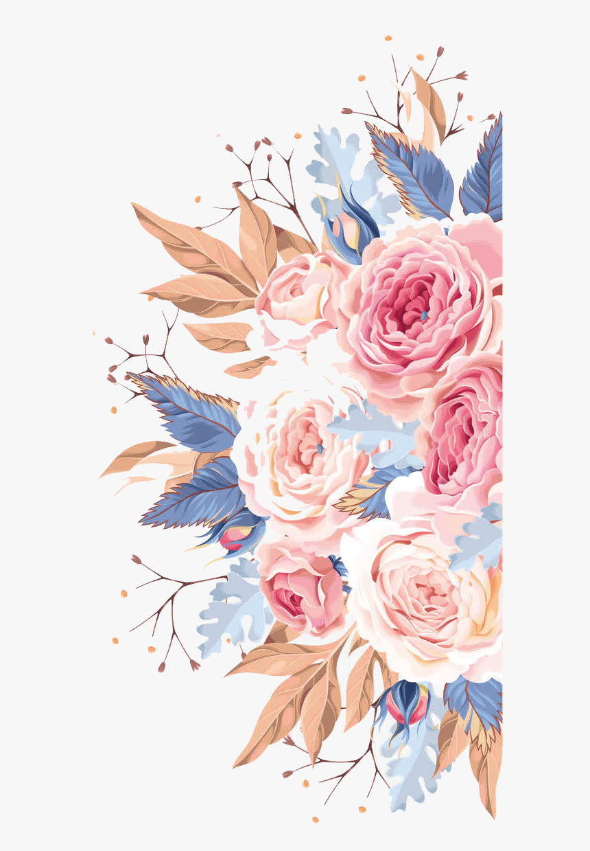 Wedding Invitation Watercolor Painting Flower Watercolor Wallpaper For Phones, HD Png Download