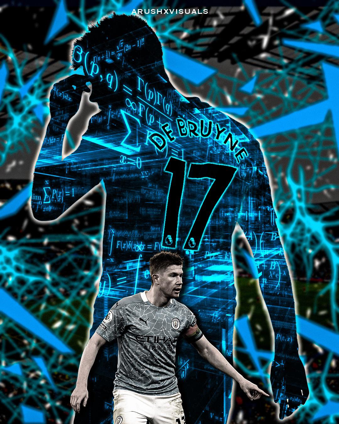 A Kevin de Bruyne wallpaper I made for yall to commemorate reaching your first ucl final! “Every. Pass. Calculated”