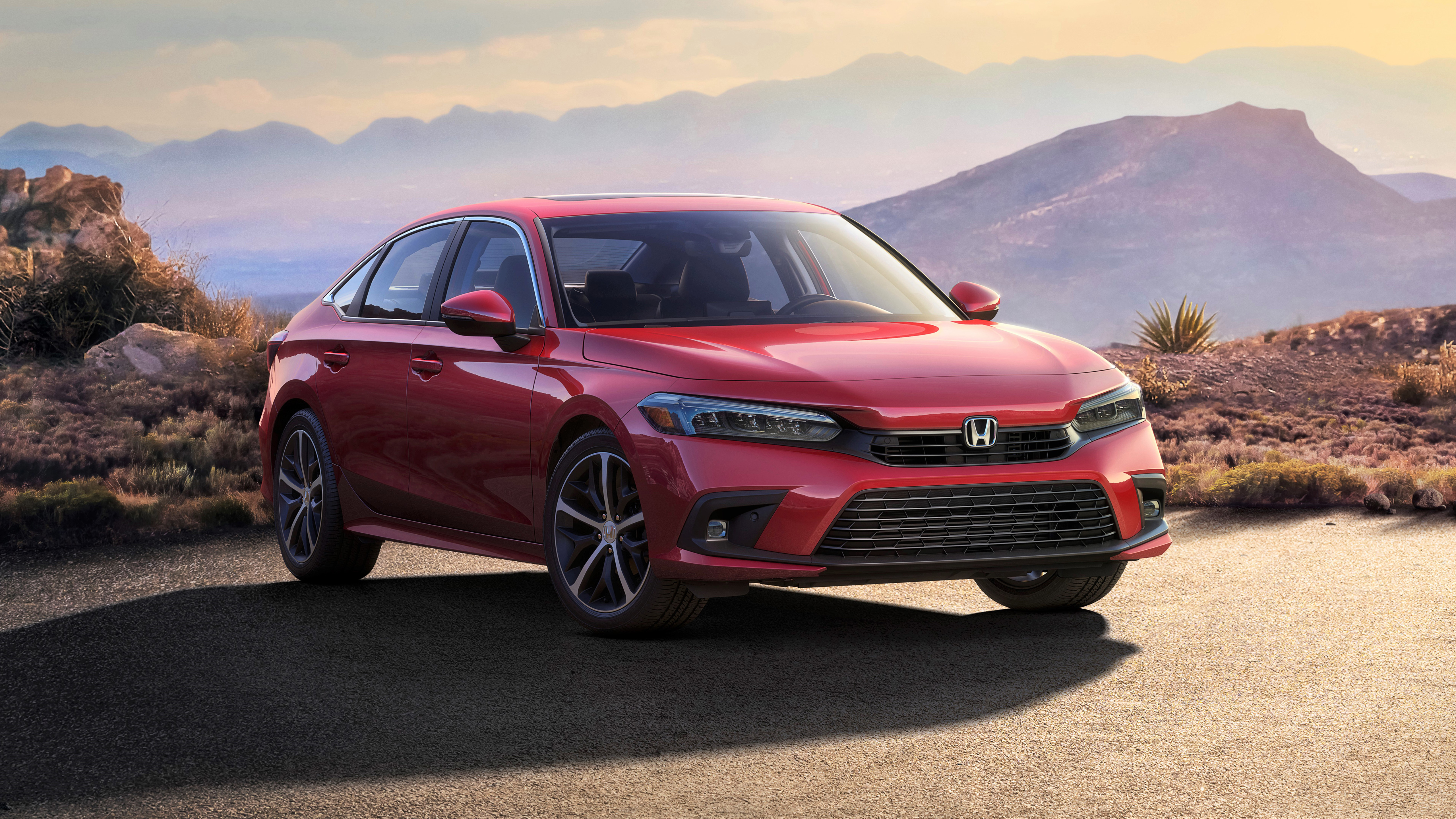 2022 Honda Civic Sedan Touring 4K Wallpaper. HD Car Wallpaper